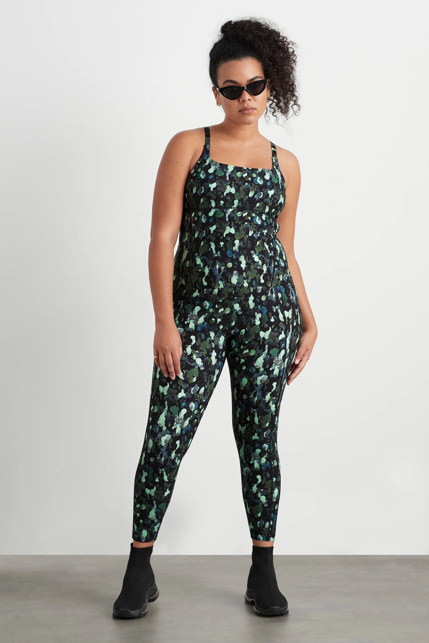 High Rise Contrast 7/8 Legging 210