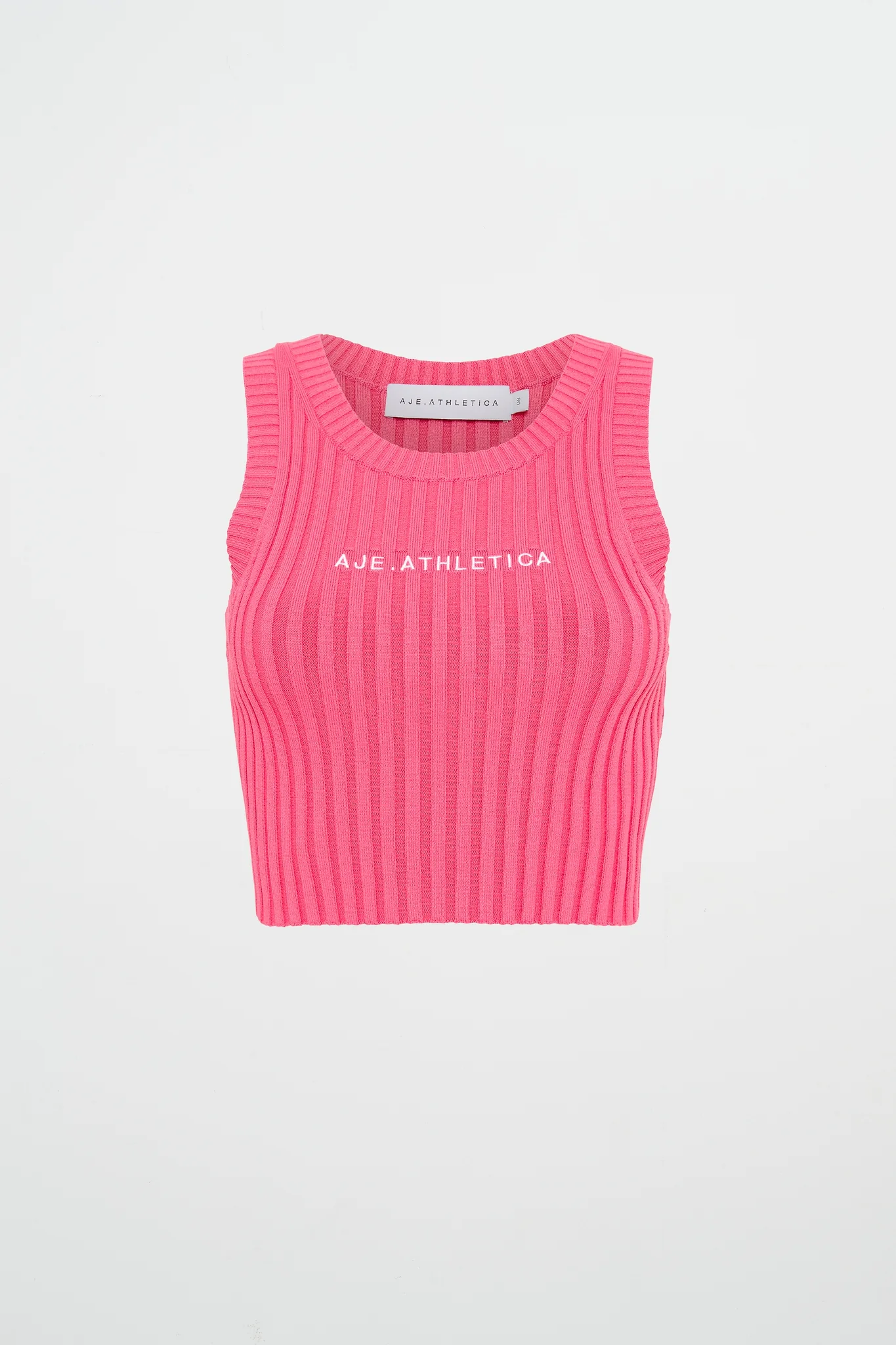 Cropped Knitted Logo Tank 135
