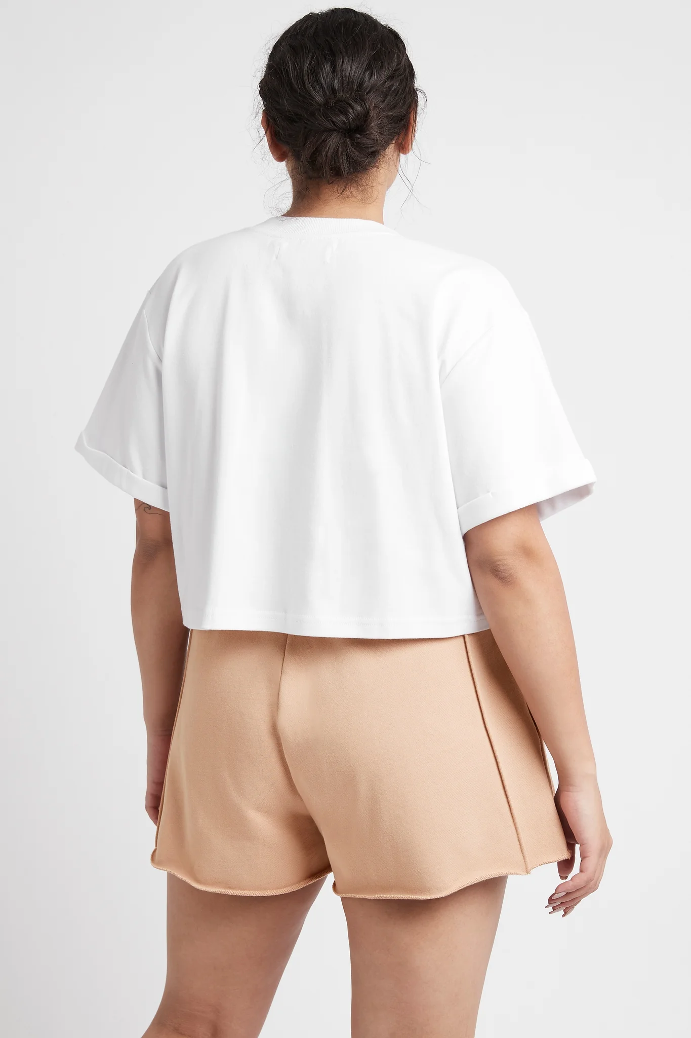 Cropped Signature Logo T-Shirt 104