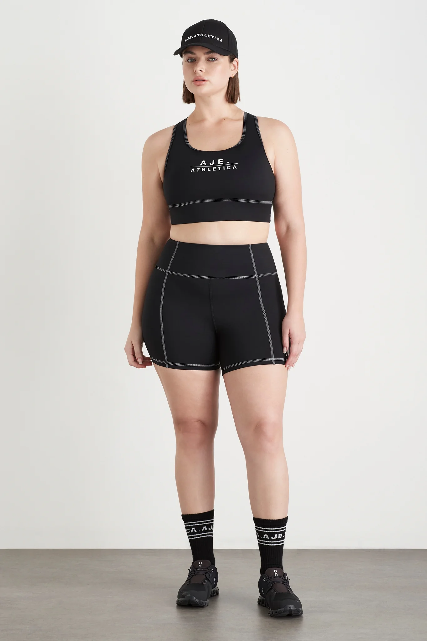 Classic Logo Racerback Sports Bra 304