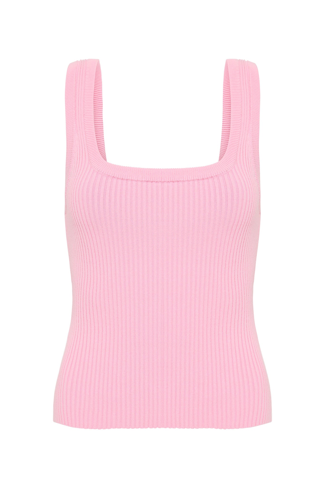 Bronte Scoop Neck Rib Tank