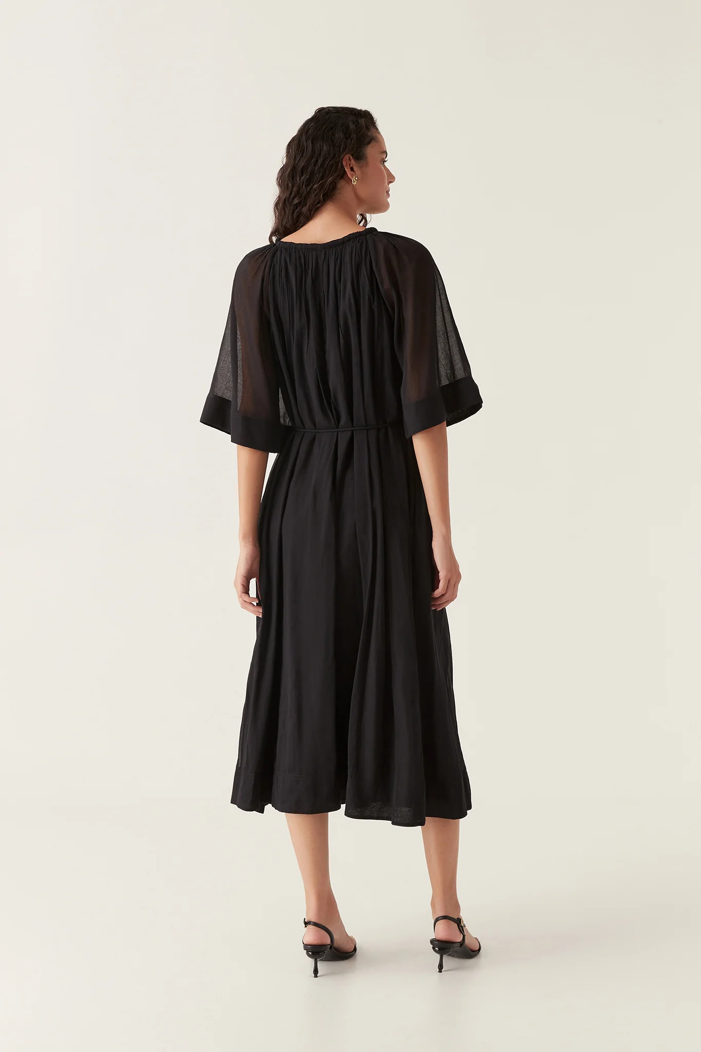 Damia Smock Midi Dress