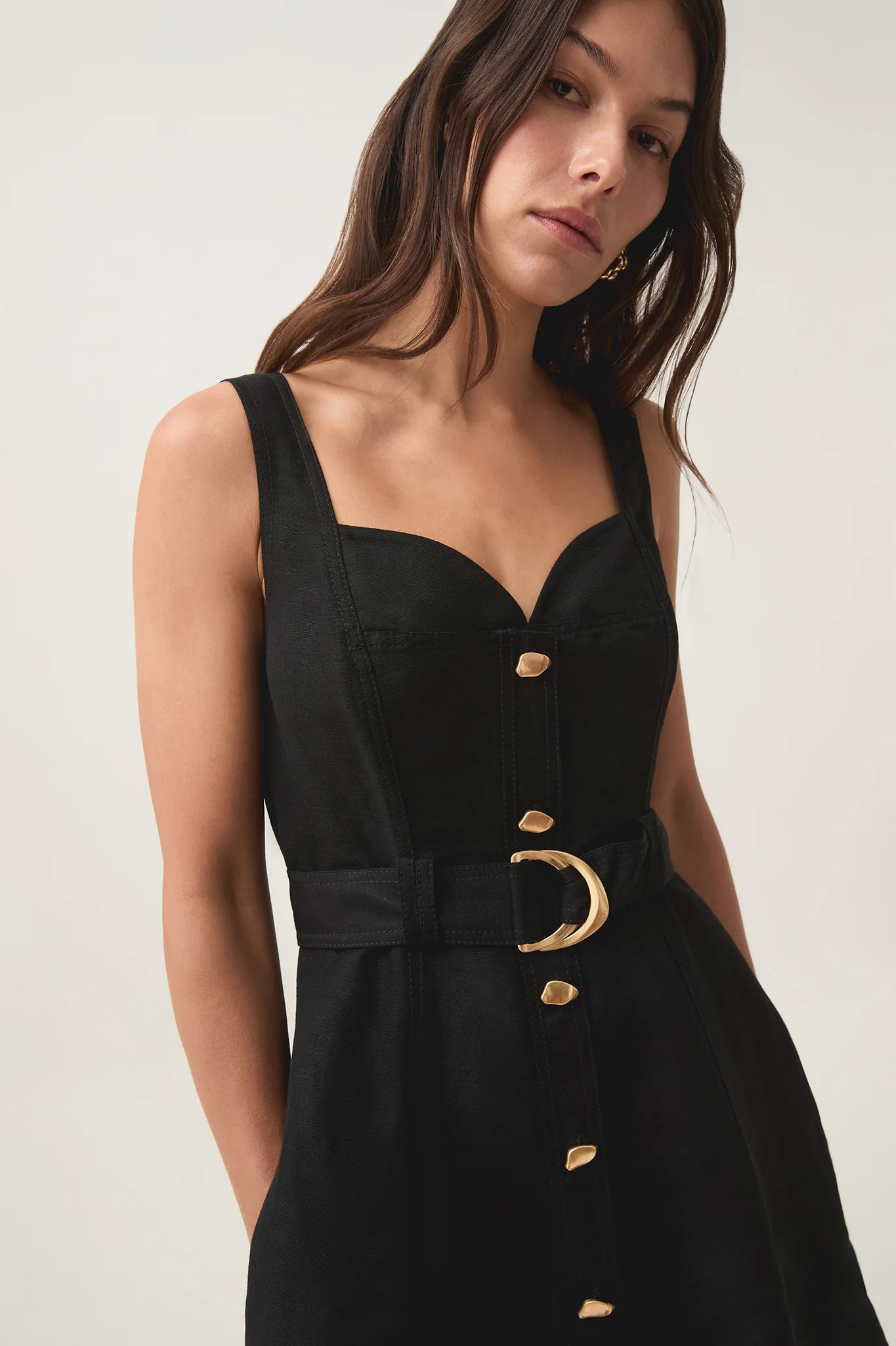 Clay Belted Mini Dress