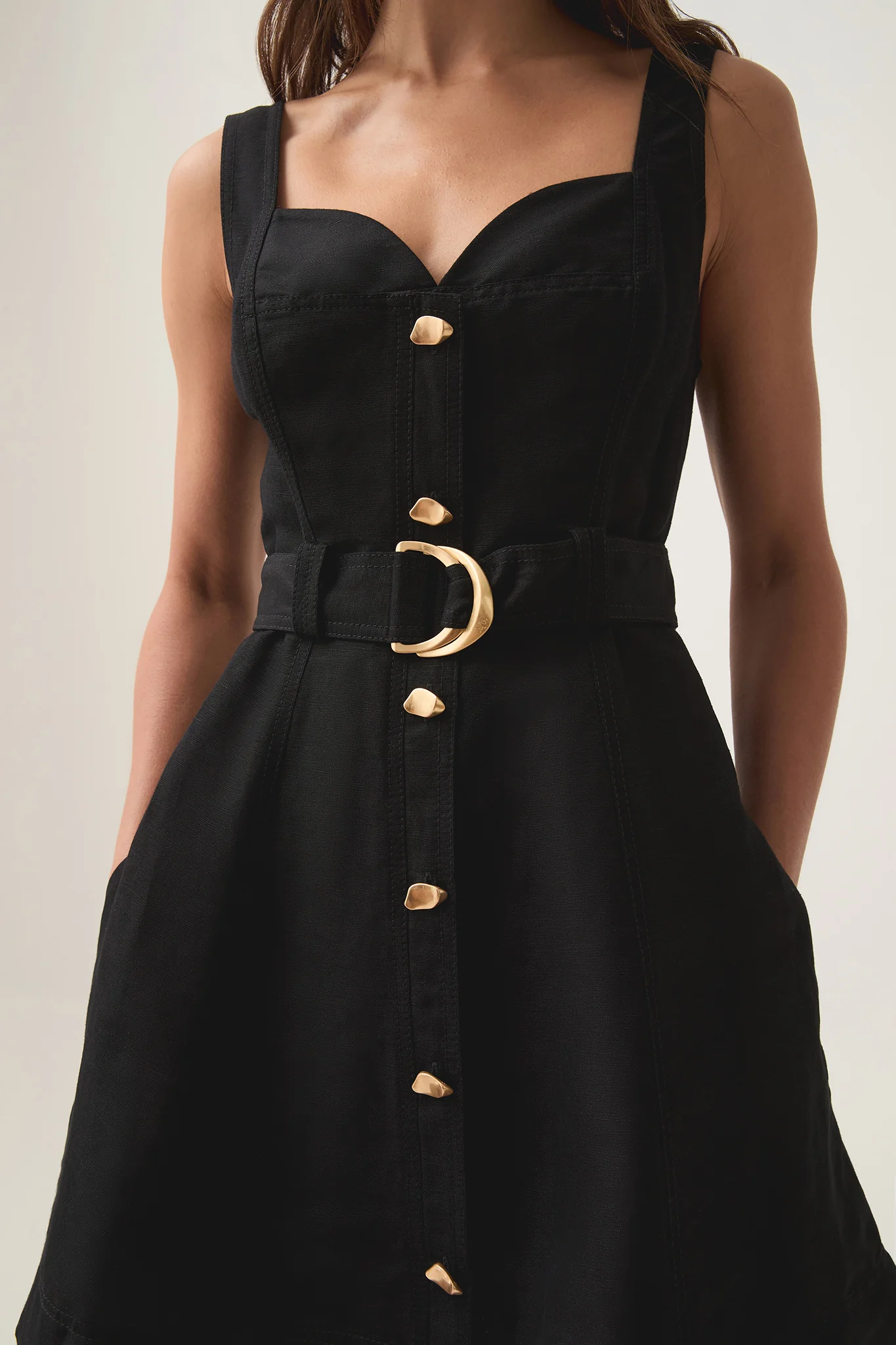 Clay Belted Mini Dress