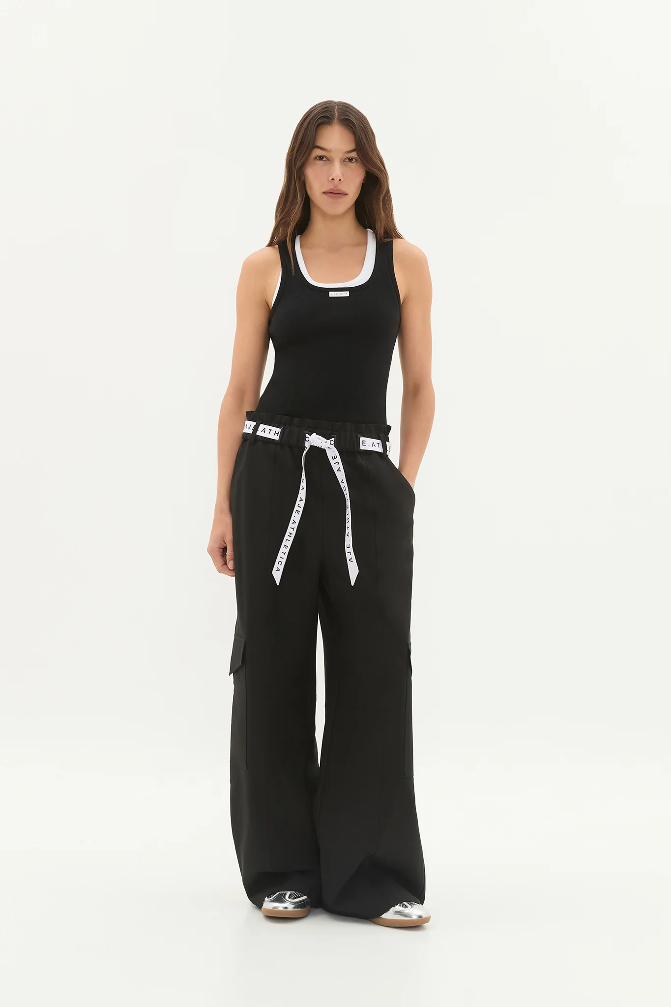 Logo Belted Pant 512