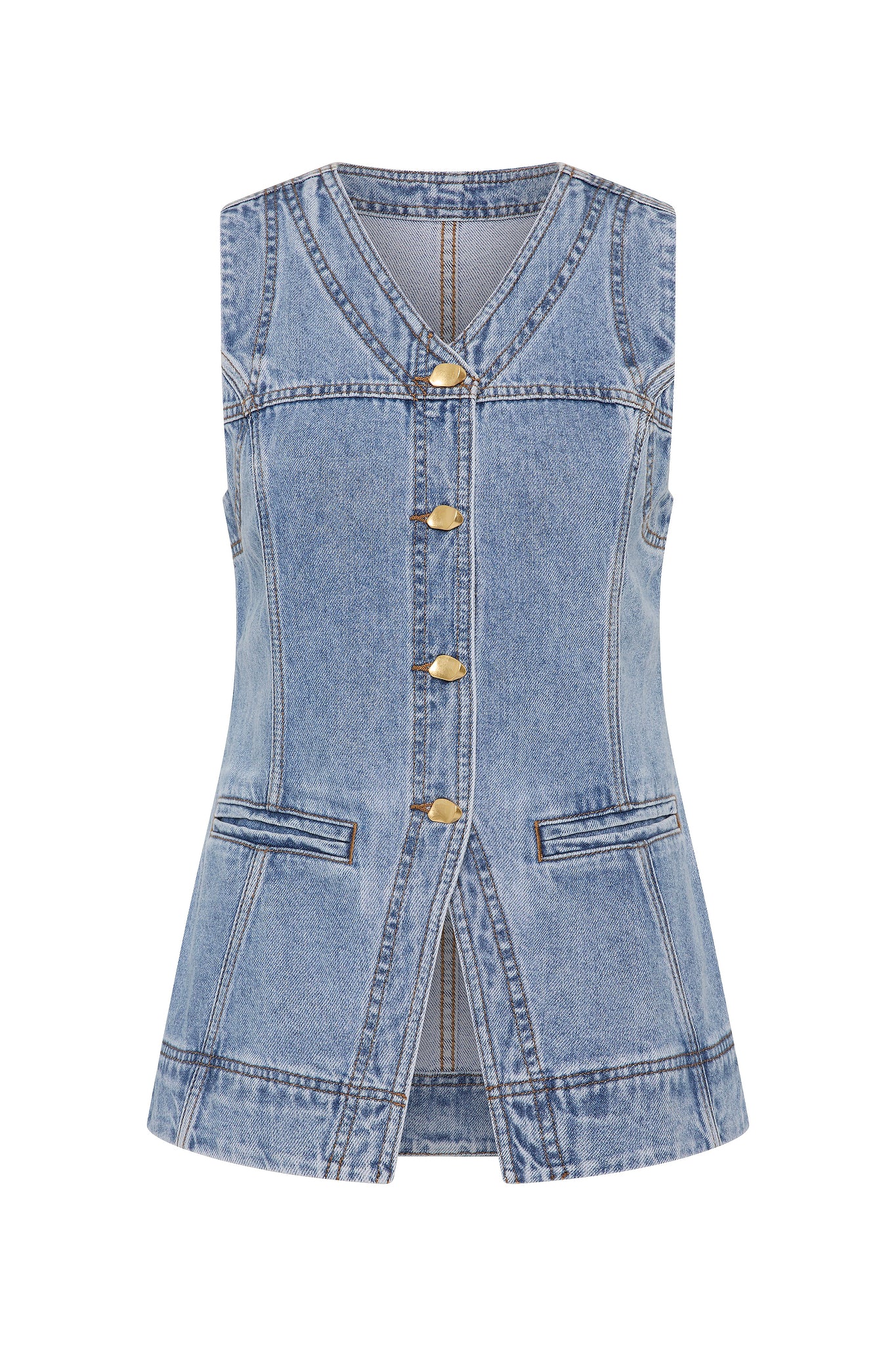 Holland Denim Vest