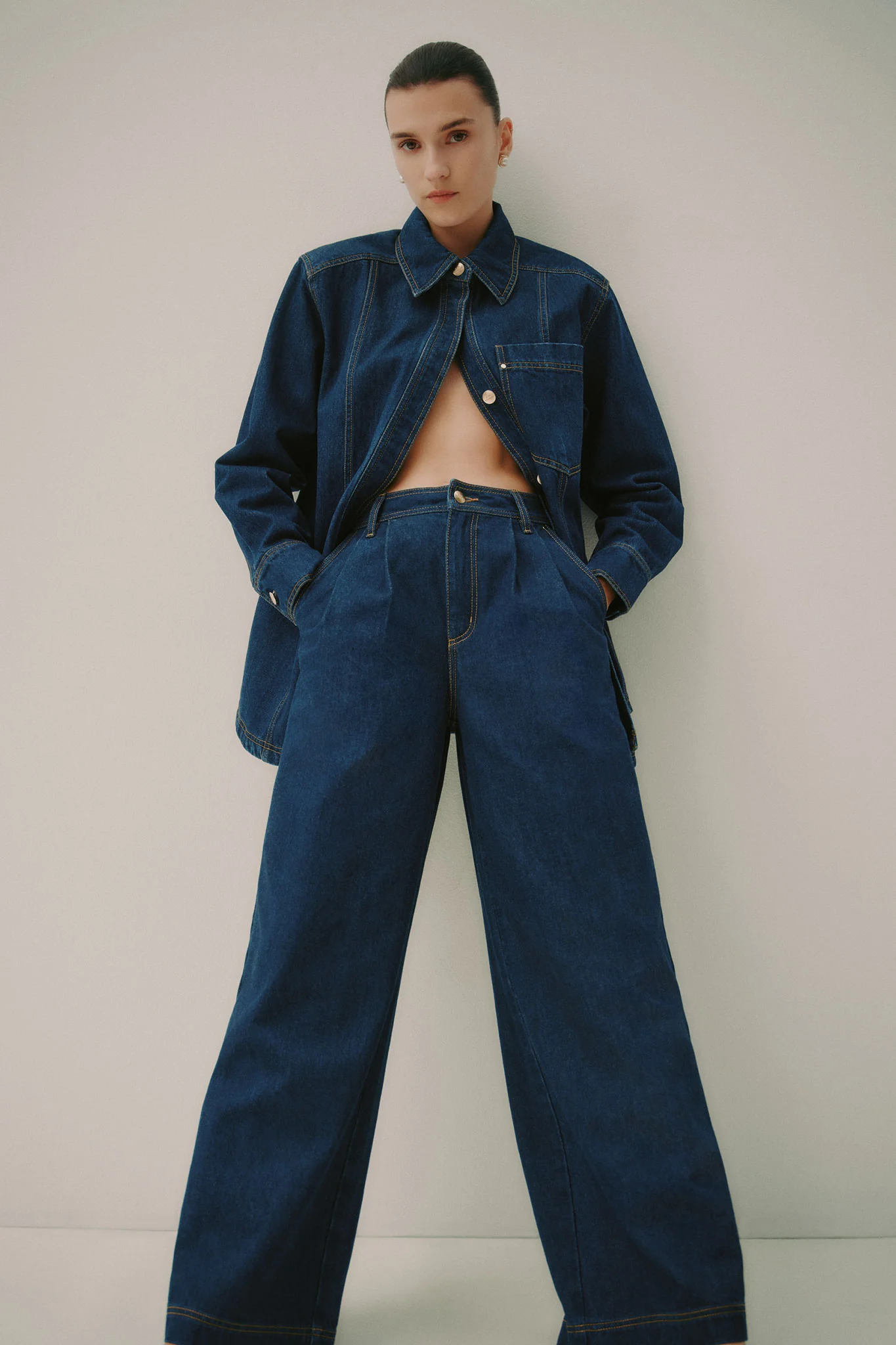 Junee Tailored Denim Pant