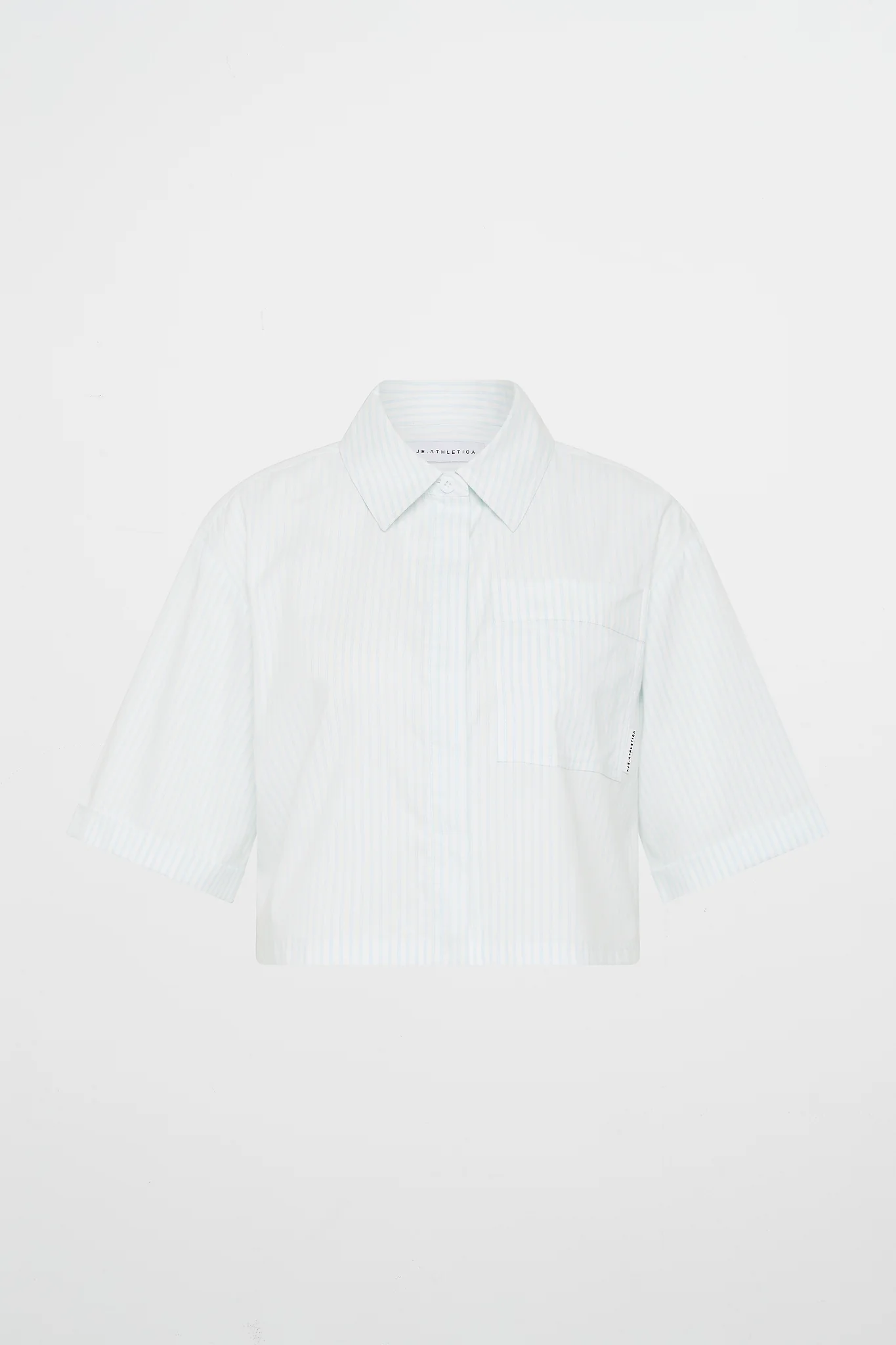 Cropped Striped Shirt 446