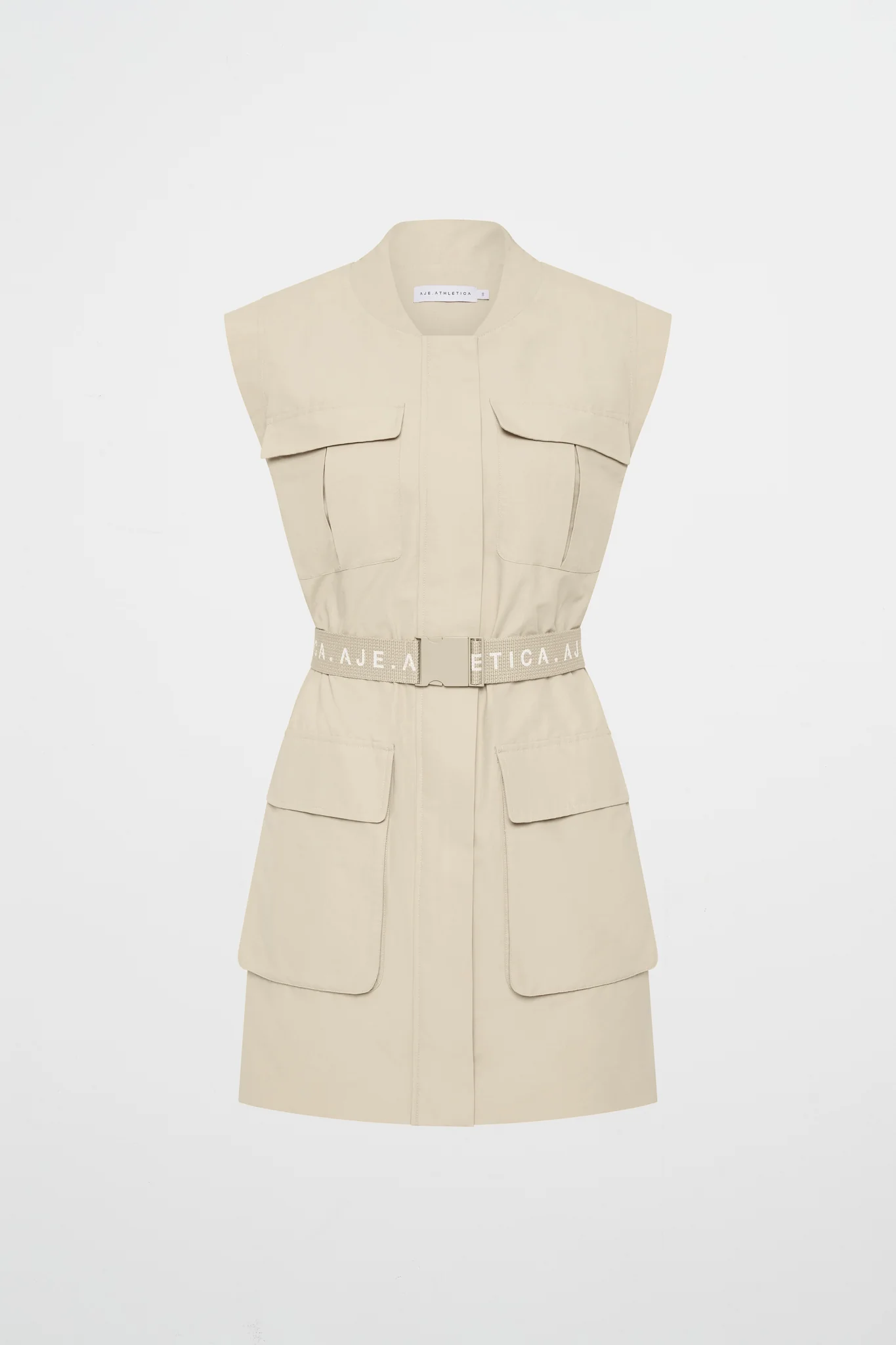 Belted Cargo Mini Dress 819
