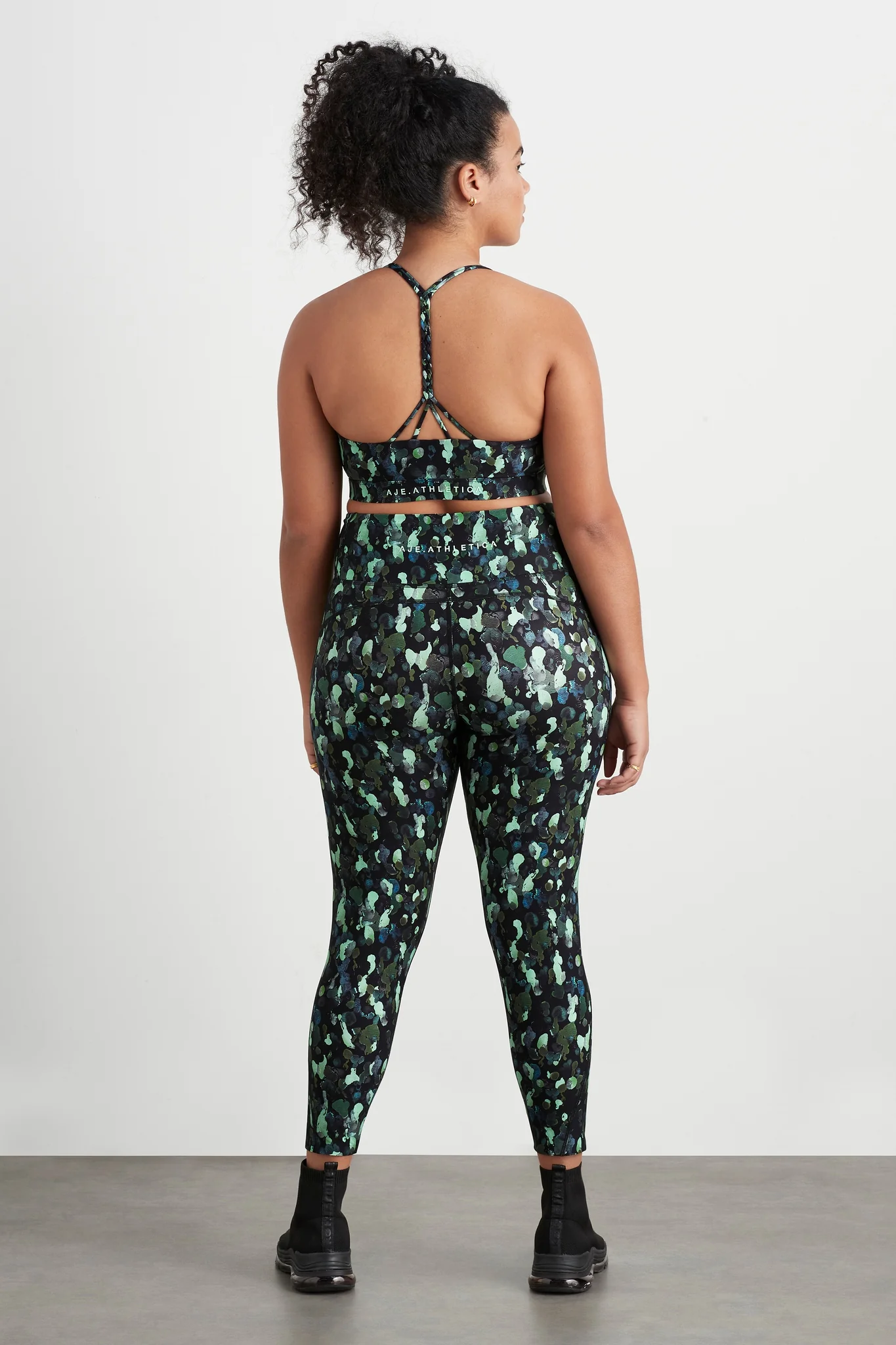 High Rise Contrast 7/8 Legging 210