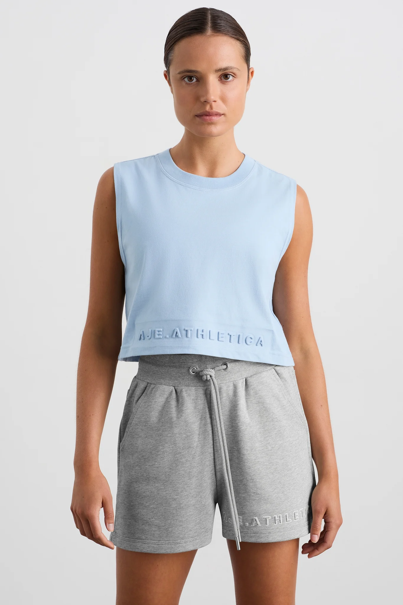 Cropped Logo Tank 106