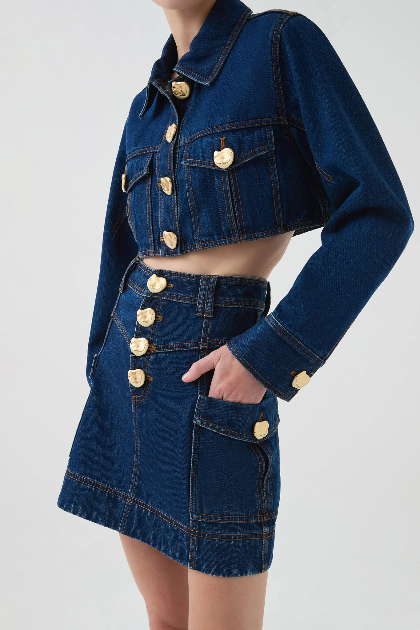 Genesis Denim Mini Skirt