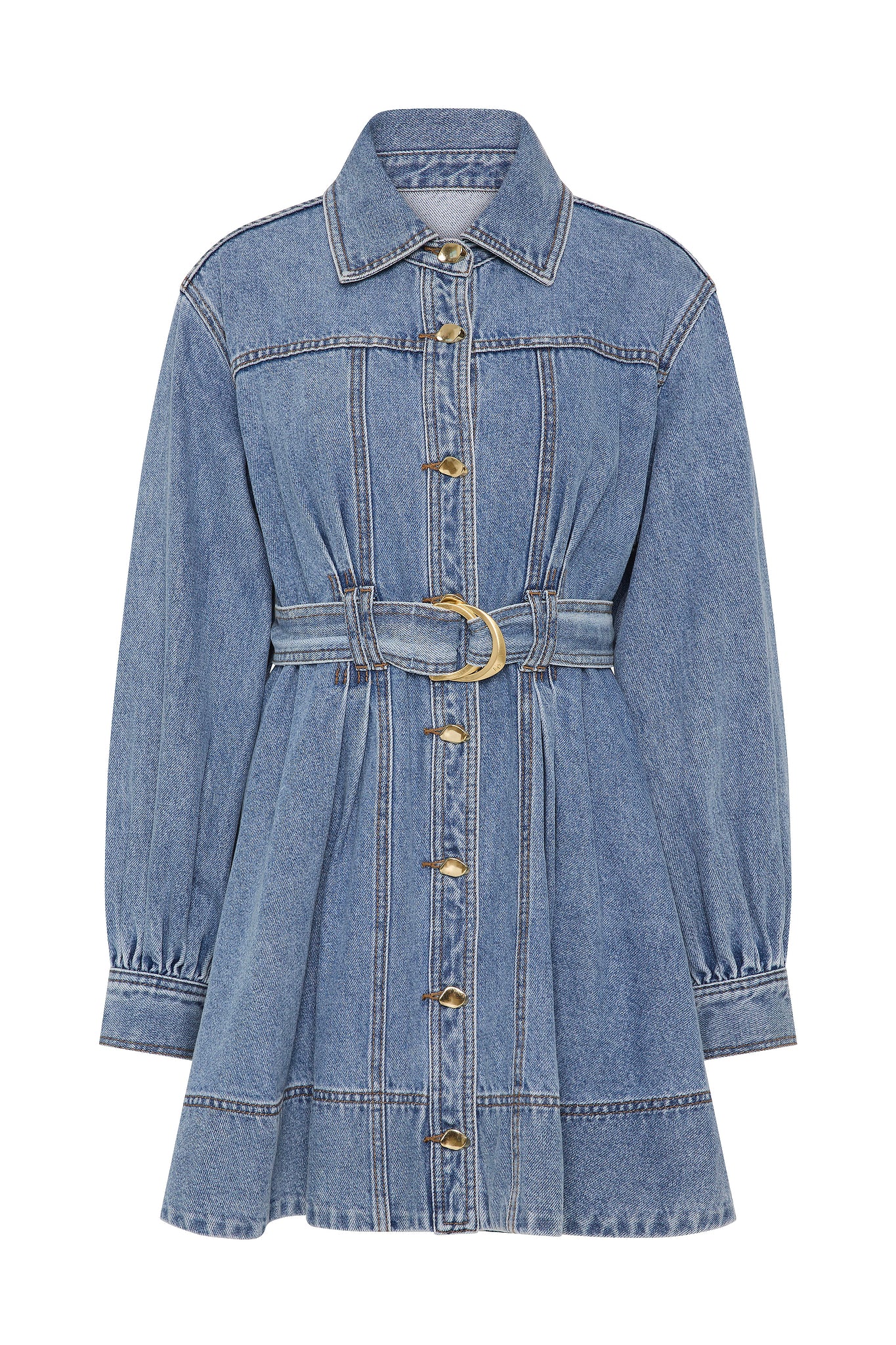 Lane Denim Mini Dress