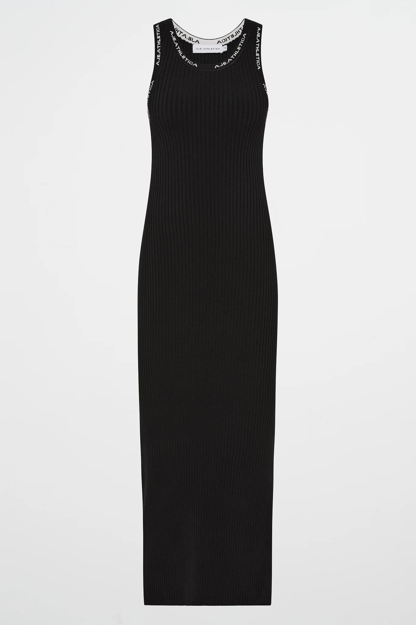Knitted Logo Maxi Dress 821