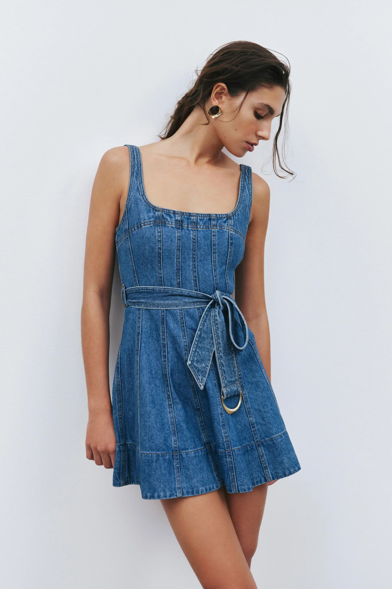 Rainer Denim Mini Dress