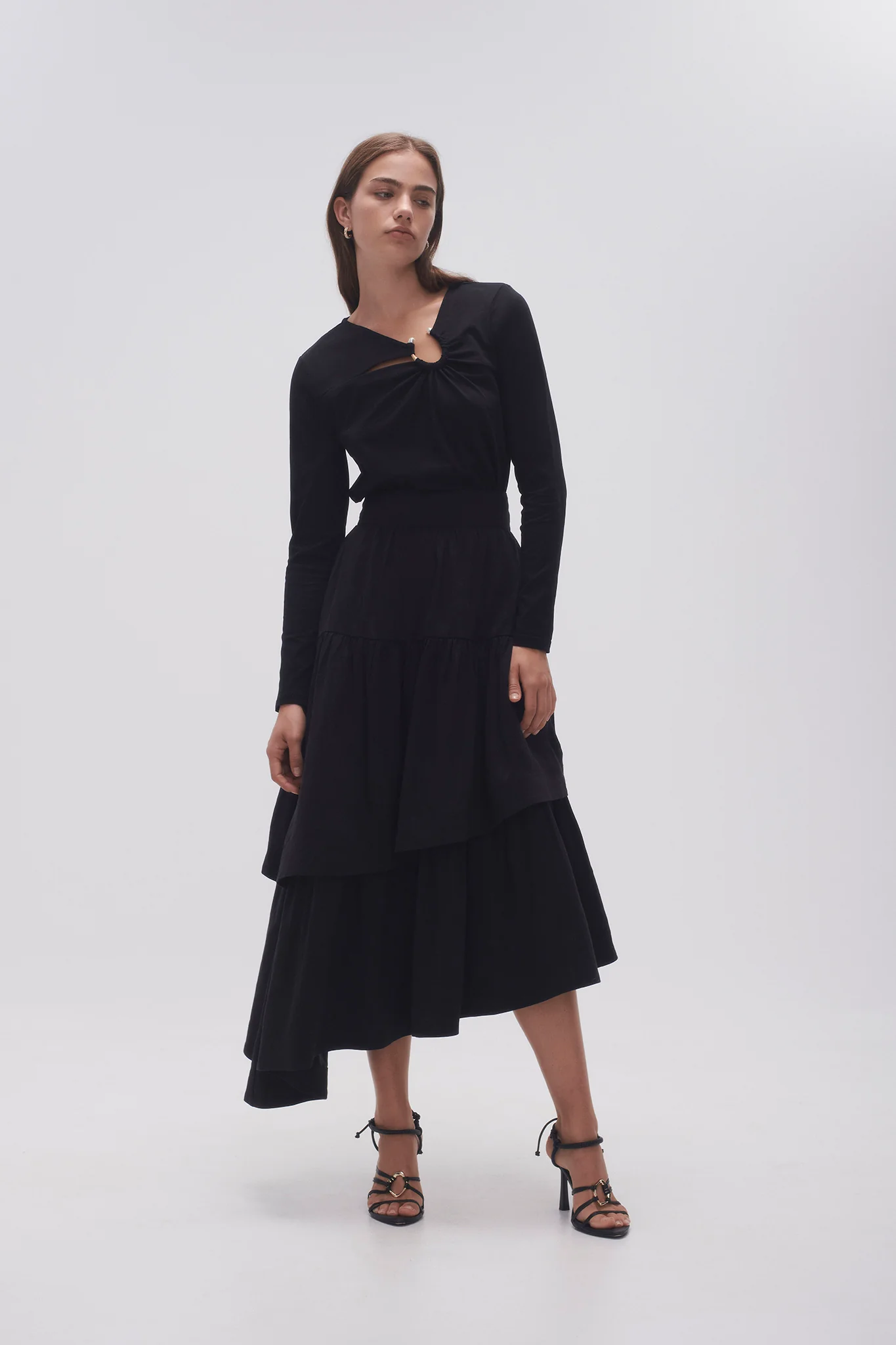Interlace Midi Skirt