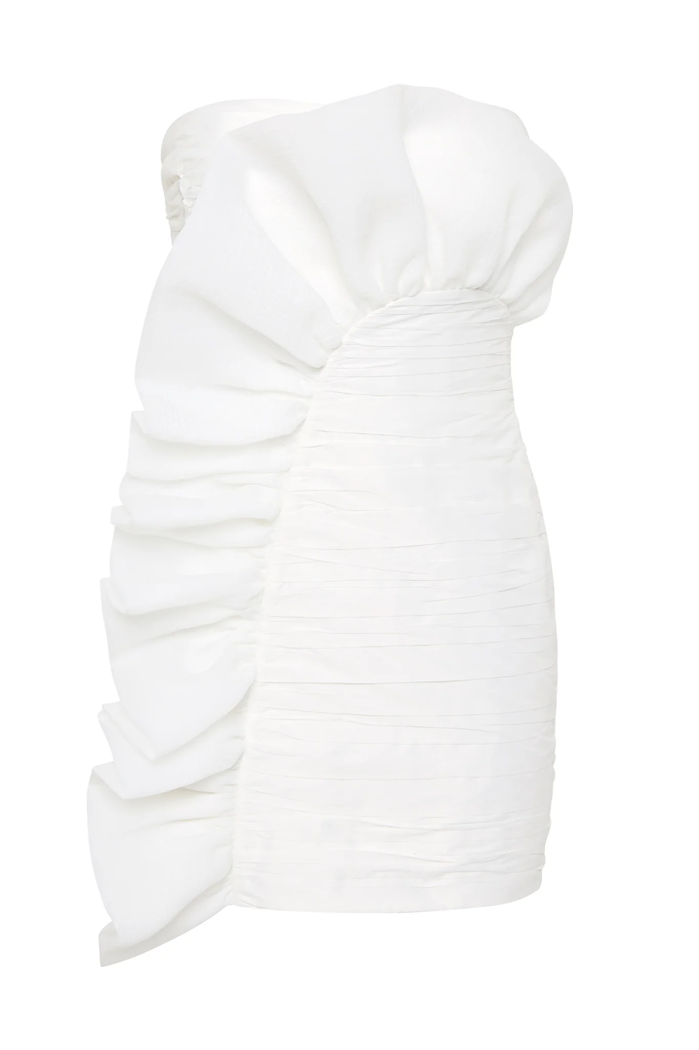 Telma Ruffle Micro Mini Dress