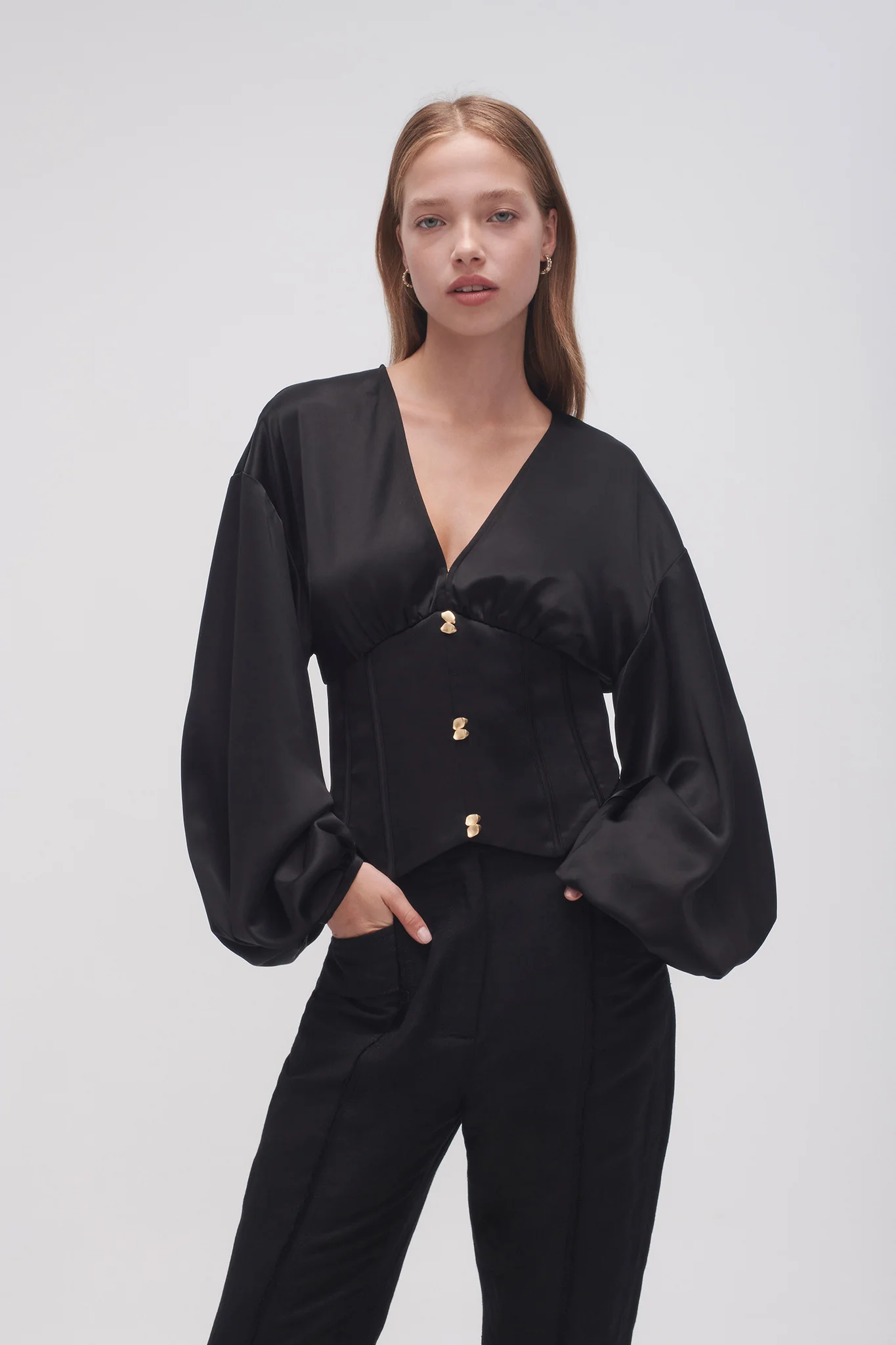 Spirit Corsetted Blouse