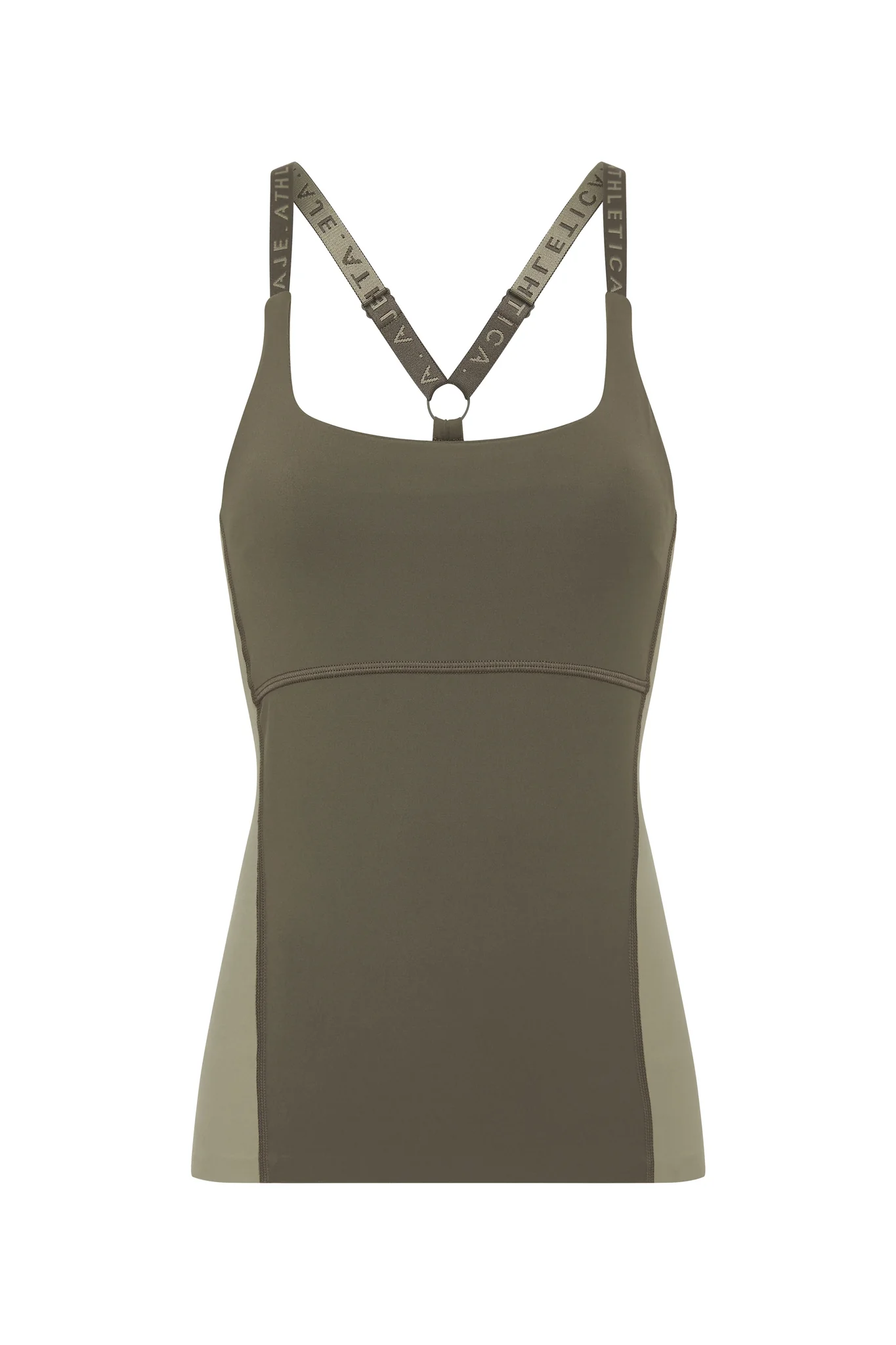 Adjustable Strap Longline Racerback Tank 117