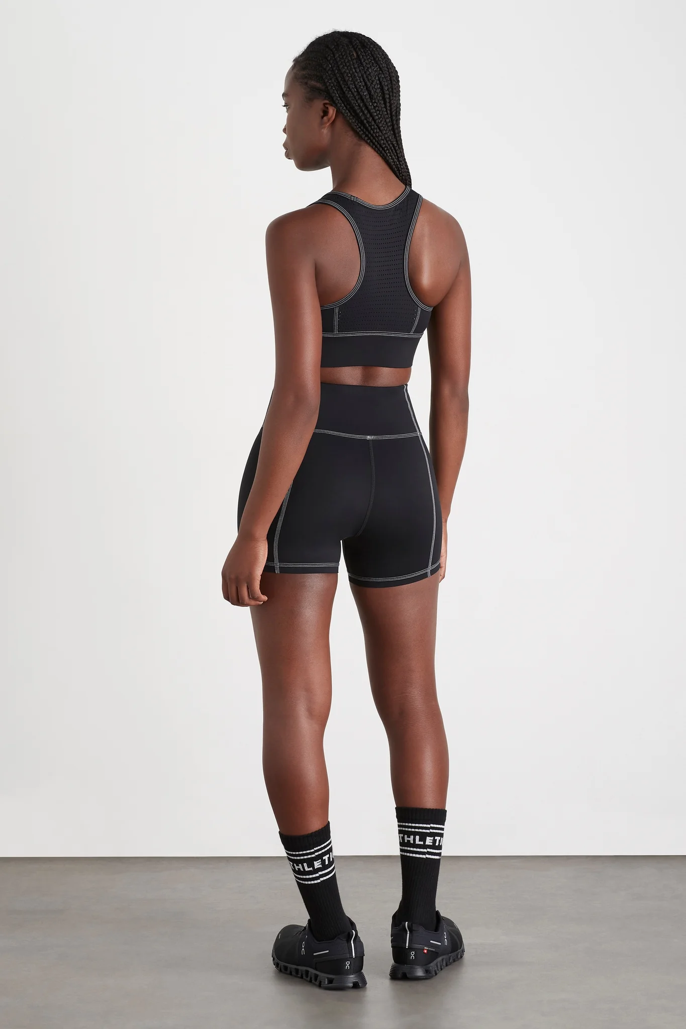 Classic Logo Racerback Sports Bra 304