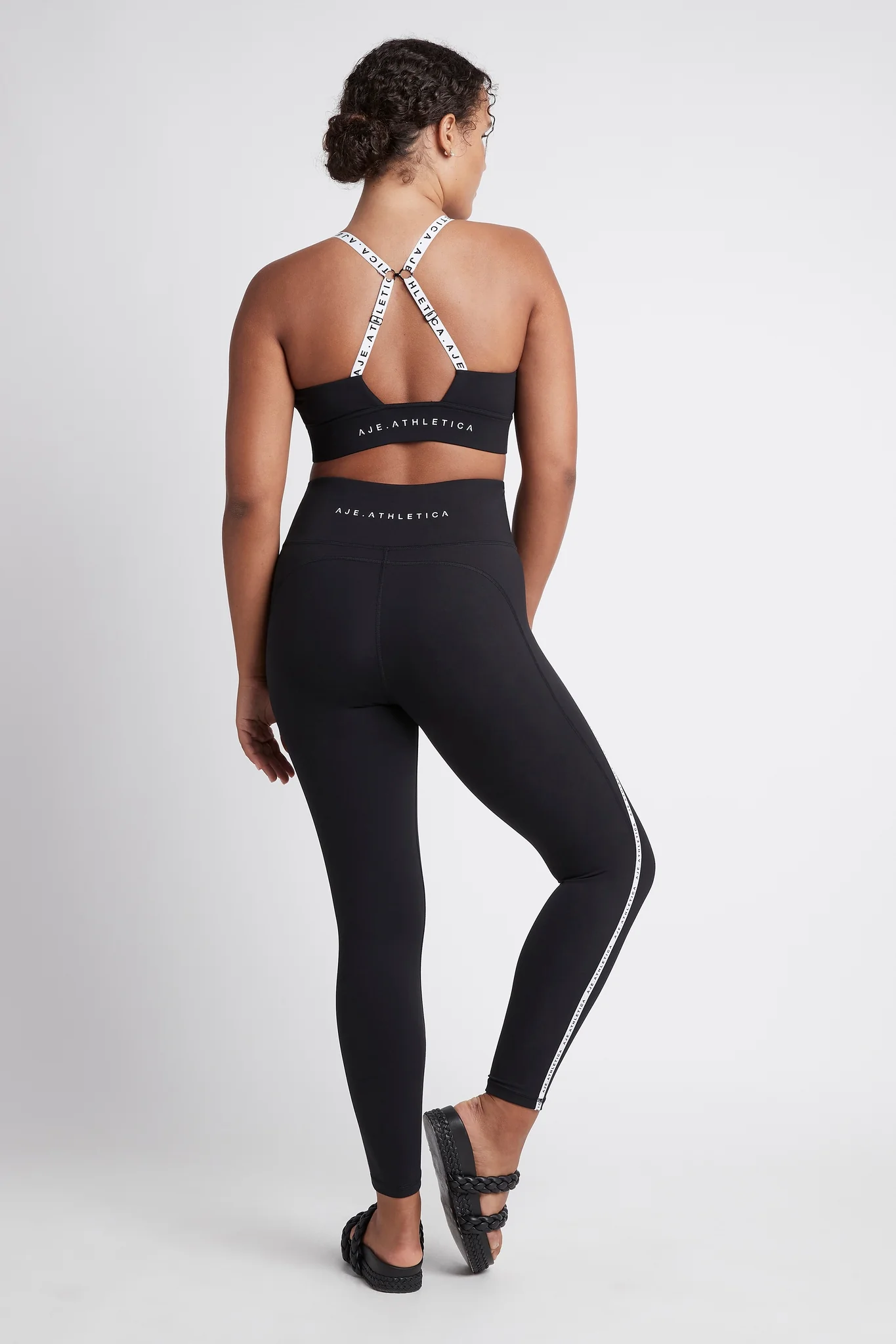 Contrast Logo Full Length Legging 203