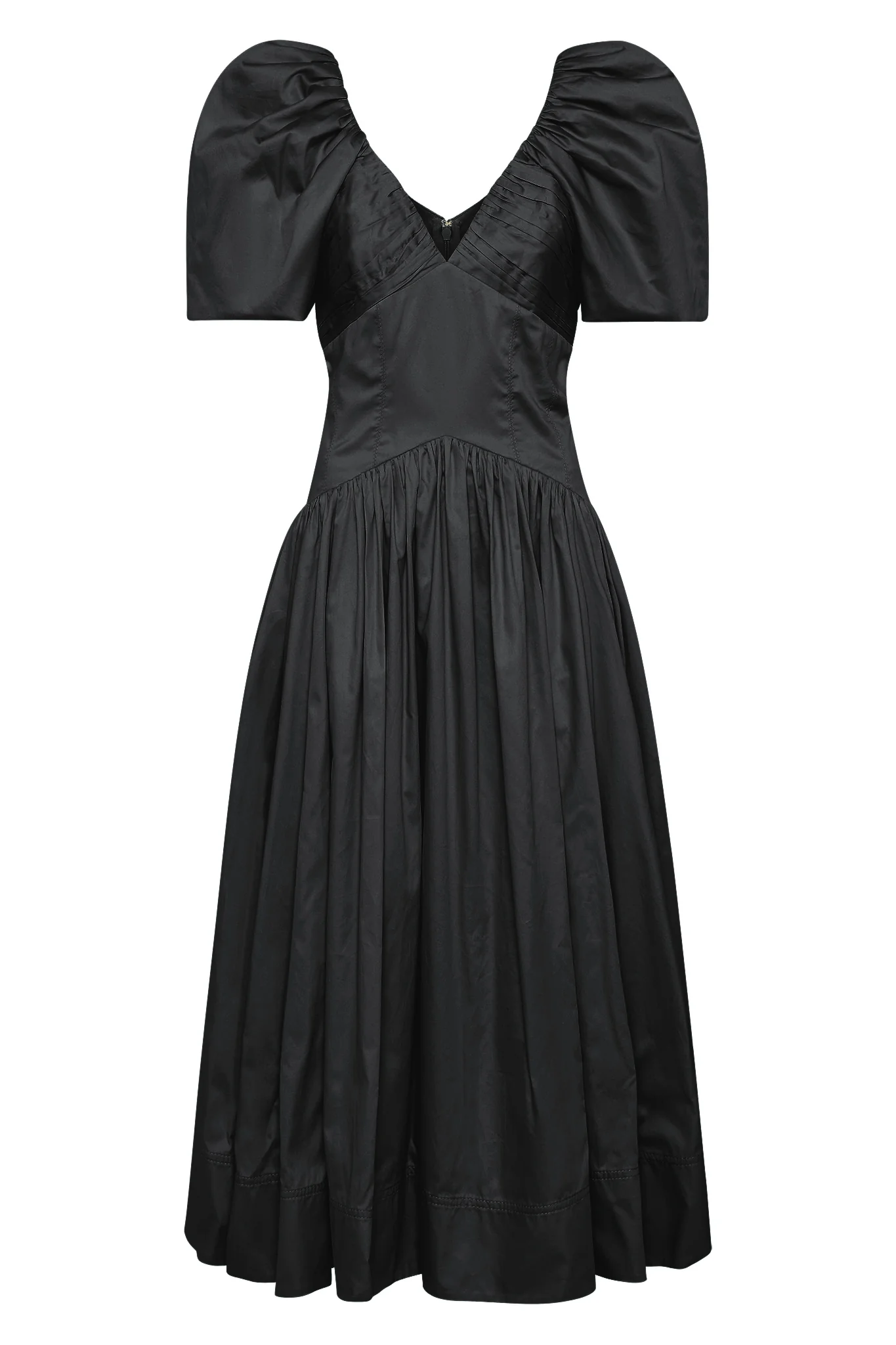 Gabrielle Plunge Midi Dress