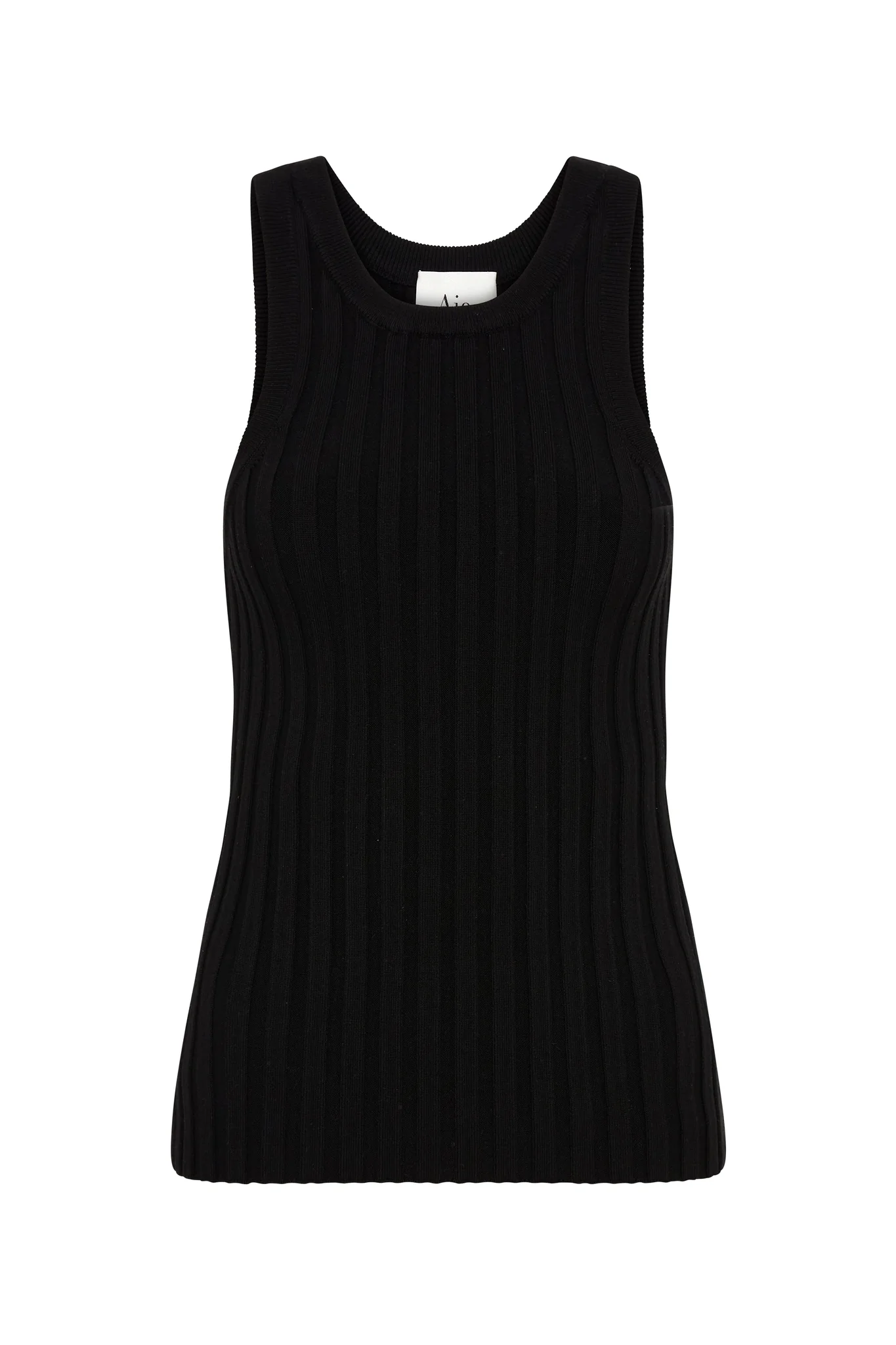 Hydra Racer Knit Ribbed Top