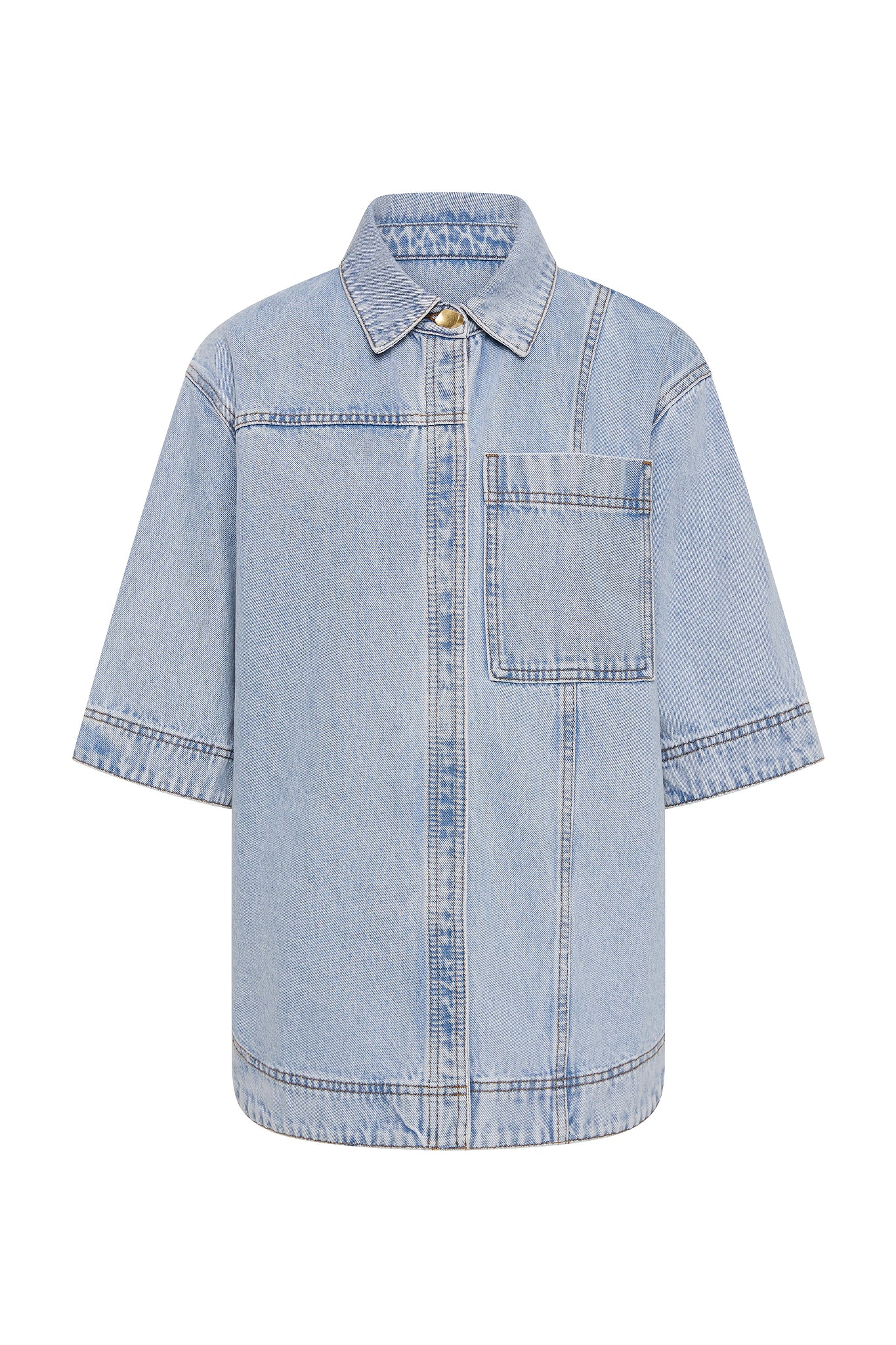 Rylan Short Sleeve Denim Shirt