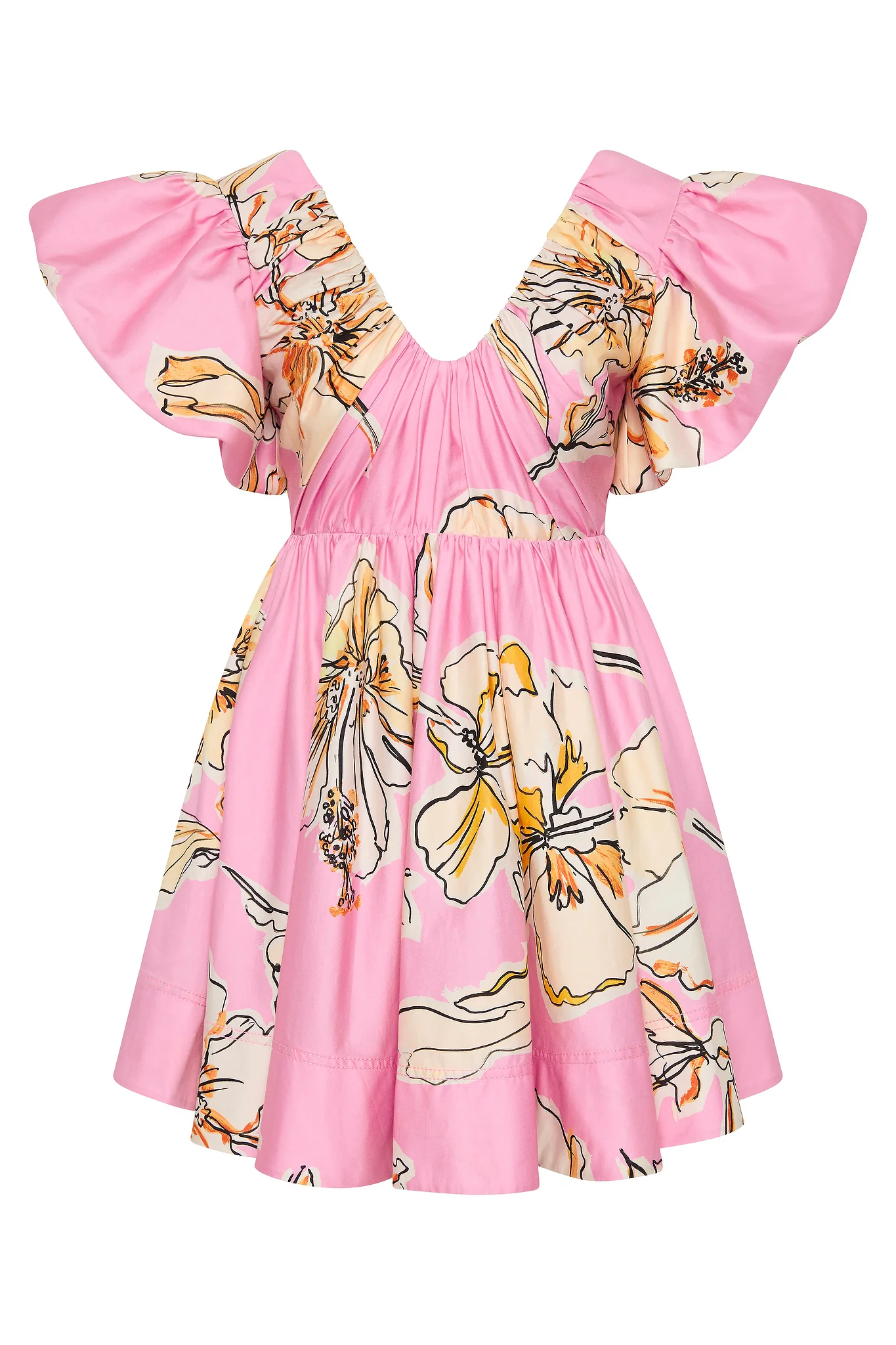 Gretta Bow Back Mini Dress