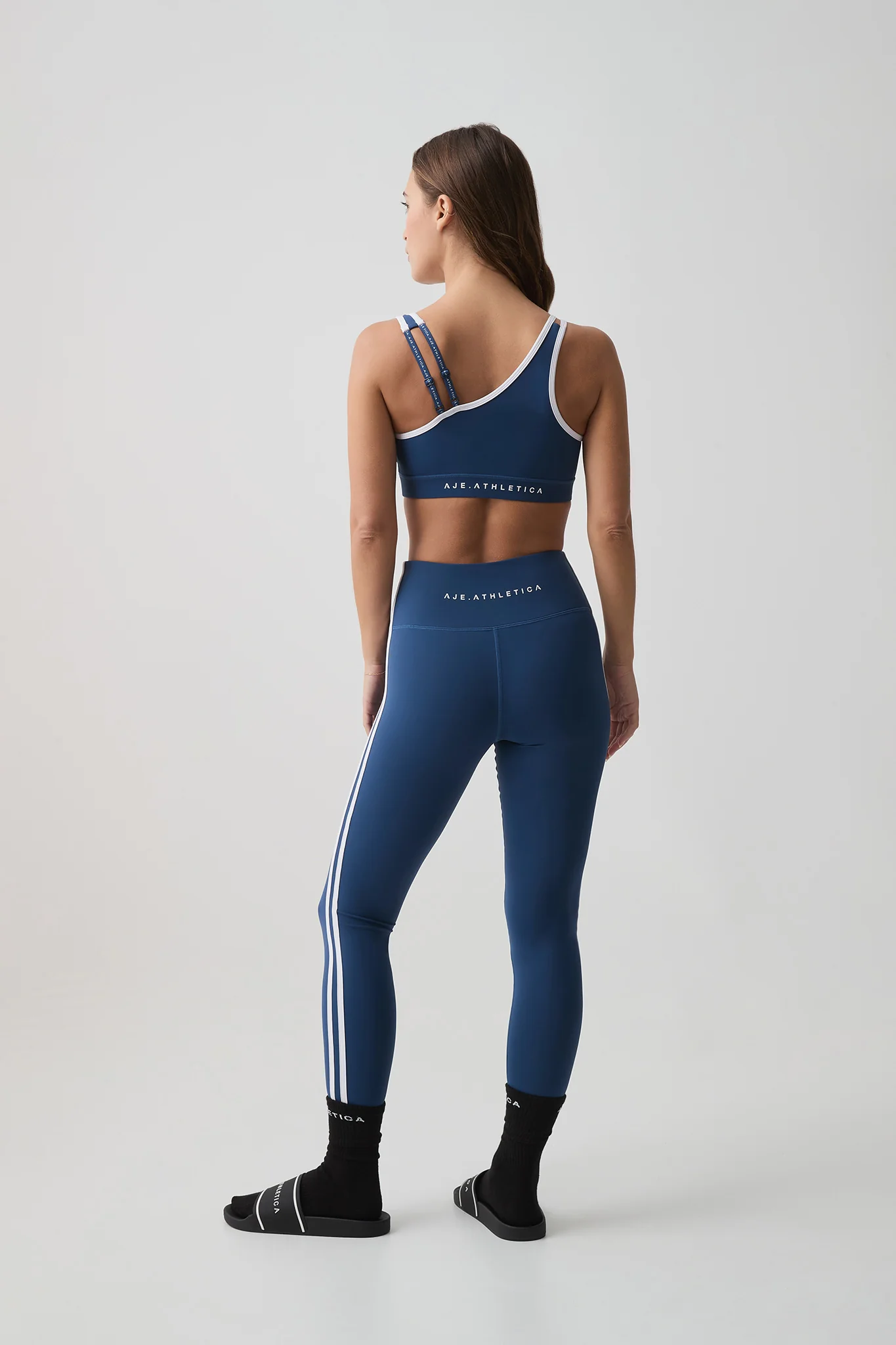 Contrast Piped Ankle Length Legging 203