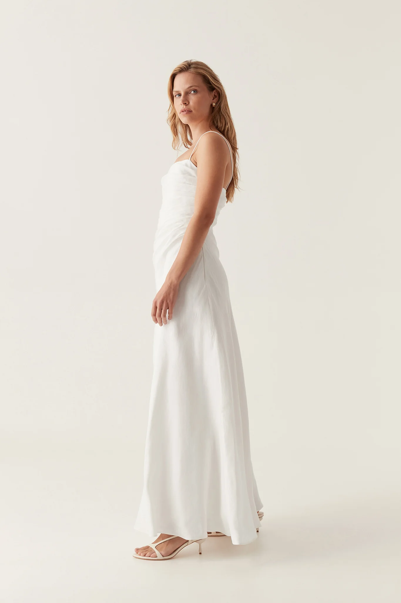 Clarice Draped Maxi Dress