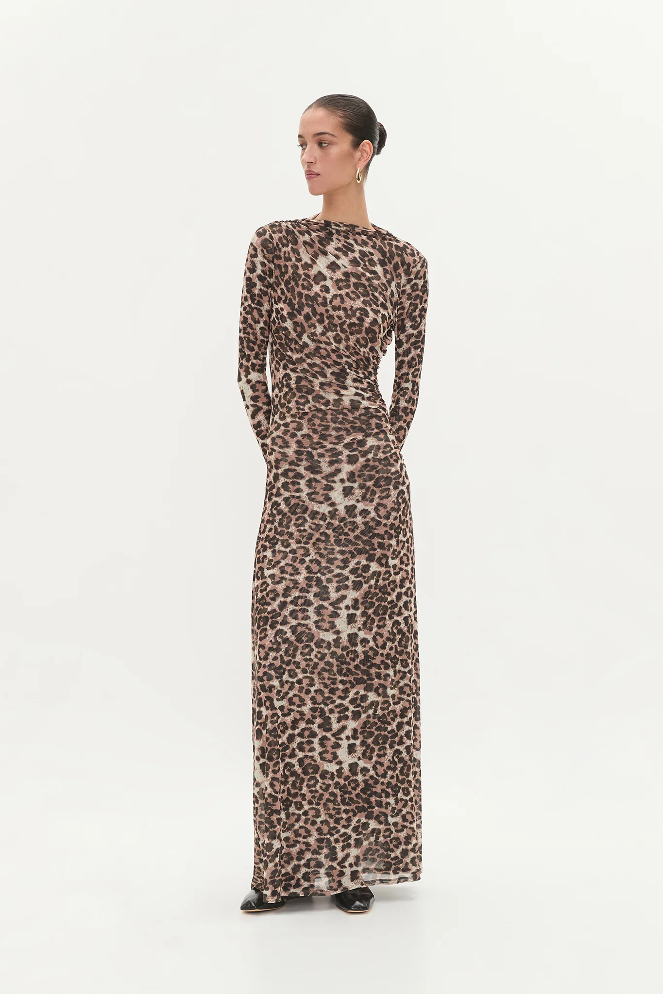 Saturn Mesh Maxi Dress