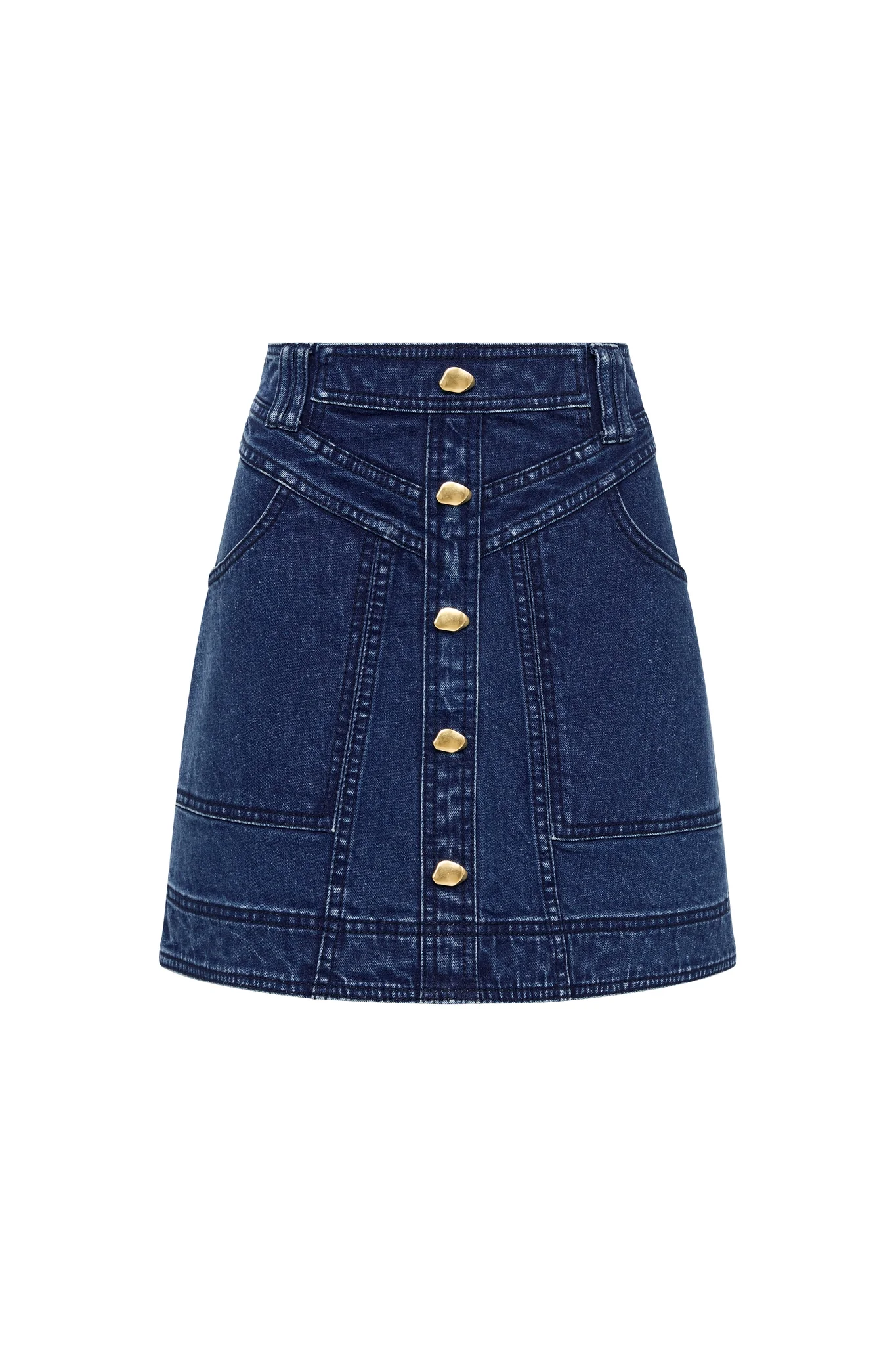 May Denim Mini Skirt