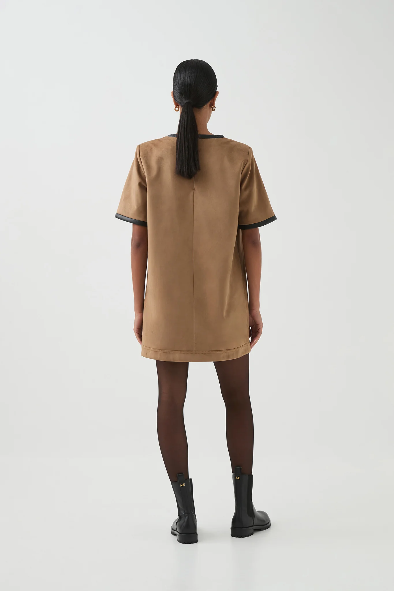 Calyx Vegan Suede Dress