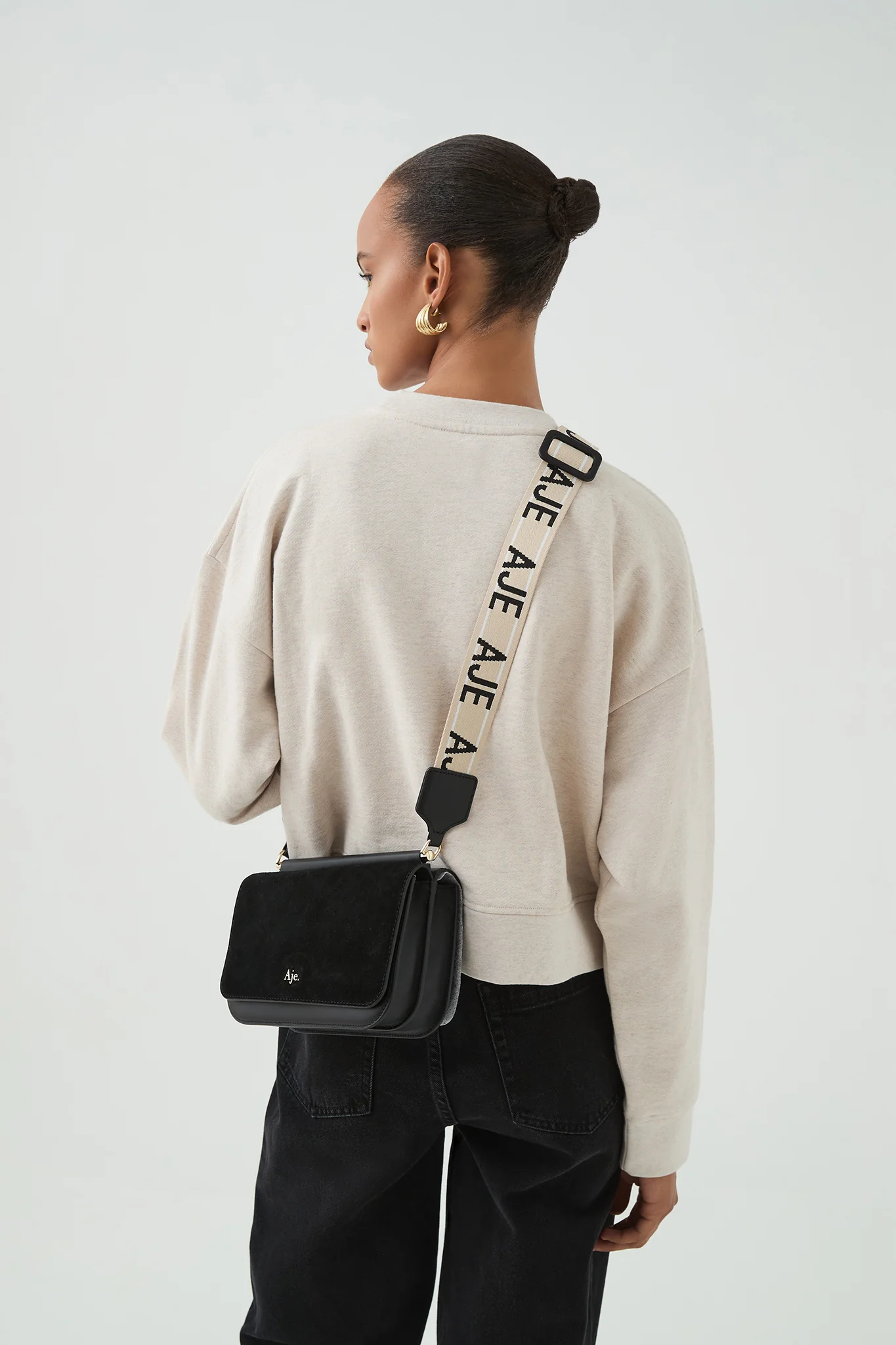 Large Nova Suede Crossbody