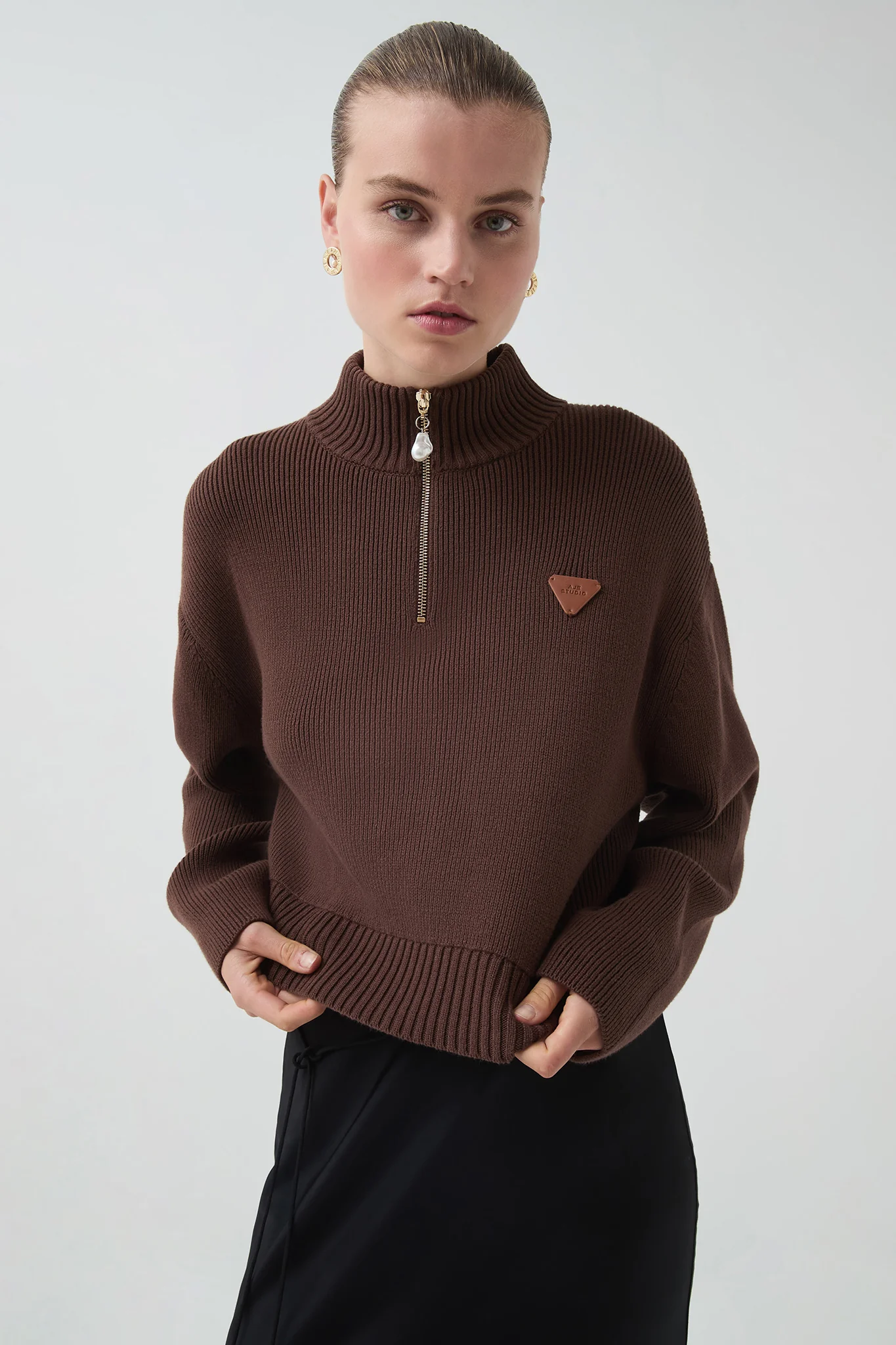 Naia 1/4 Zip Knit