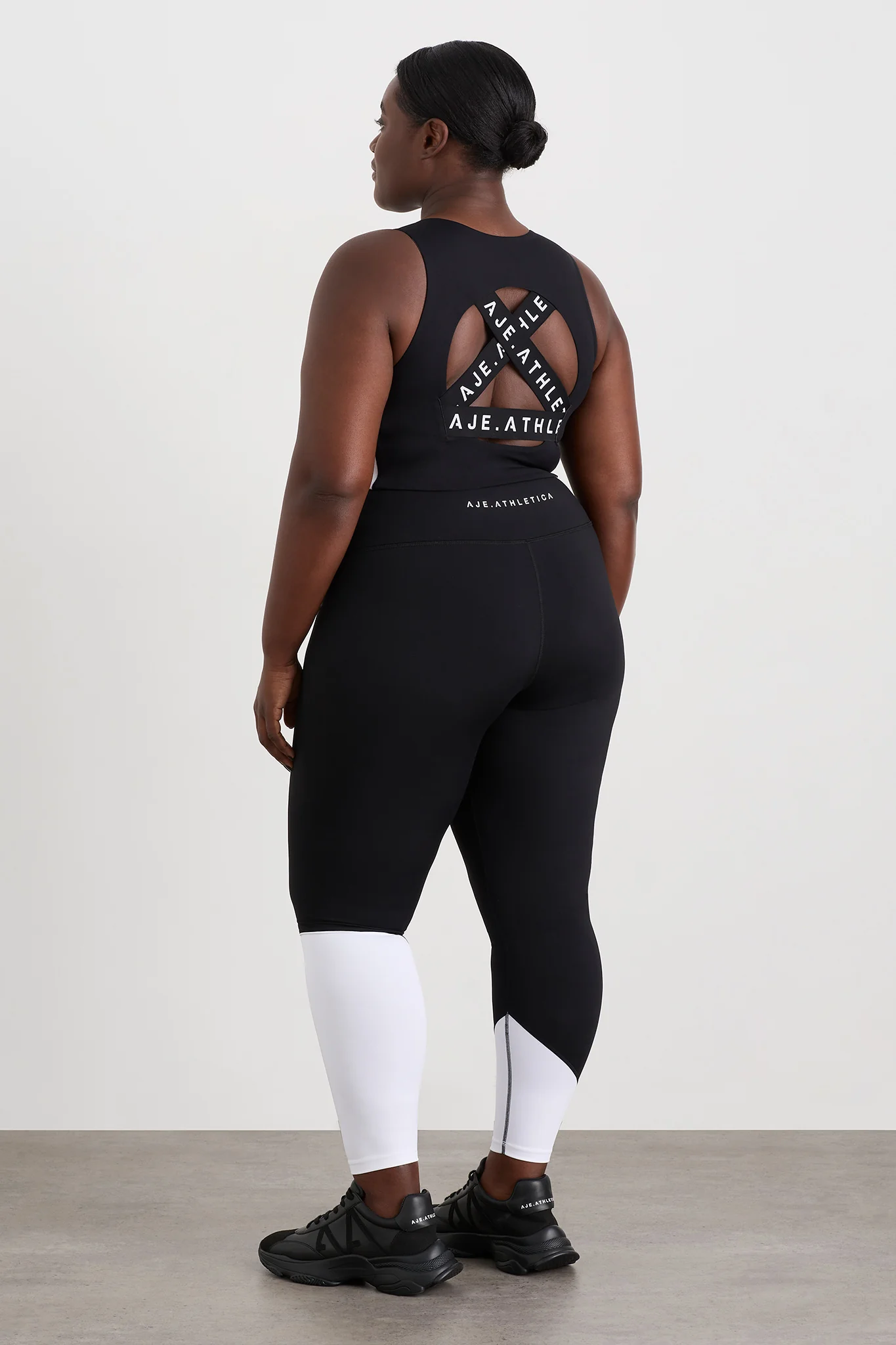 Curved Panel Full Length Legging 226