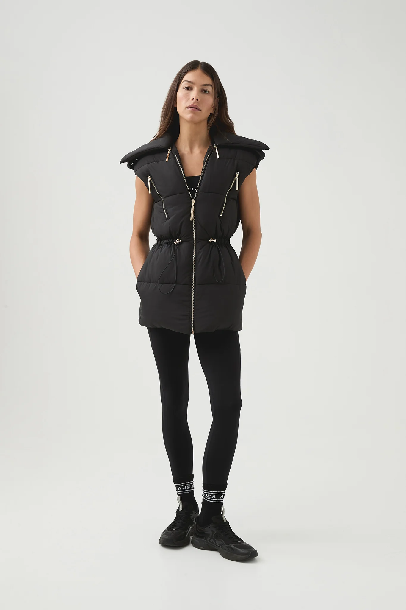 Oversized Puffer Vest 798