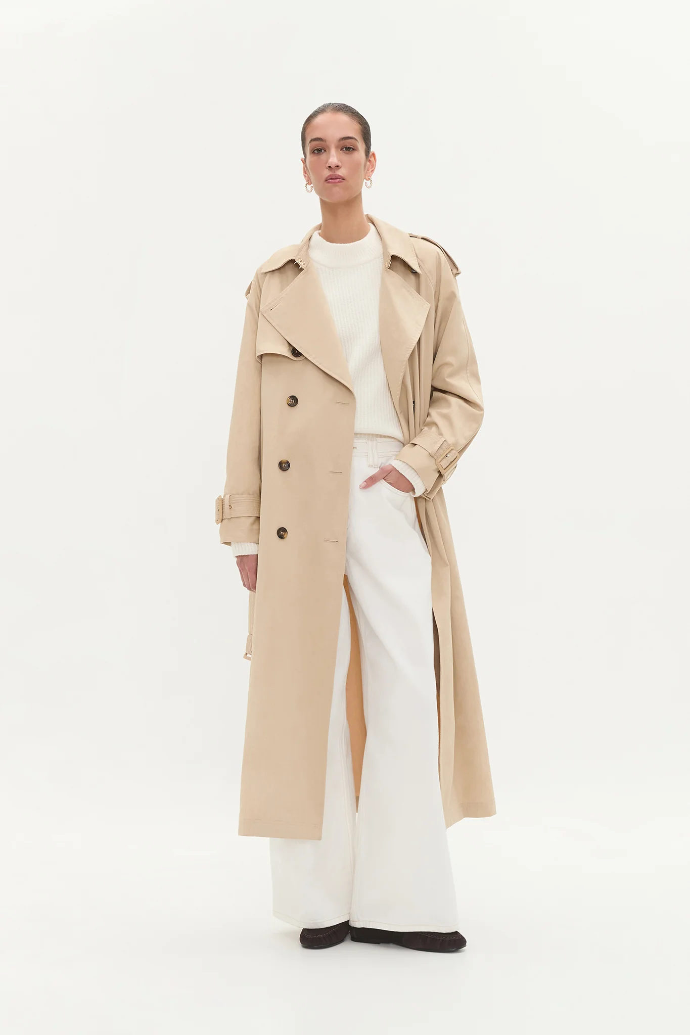 Mineral Belted Trench Coat