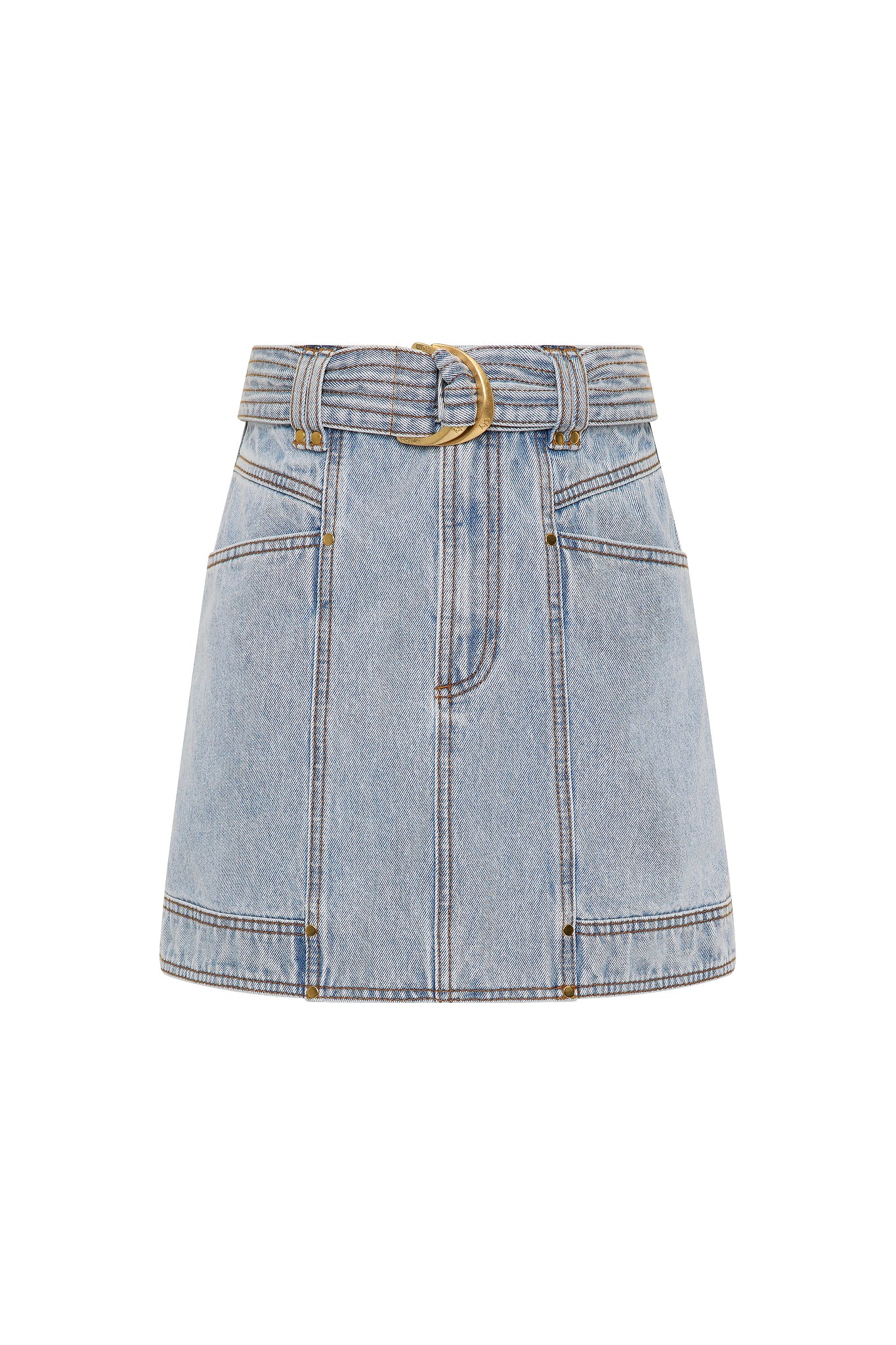 Ray Denim Mini Skirt