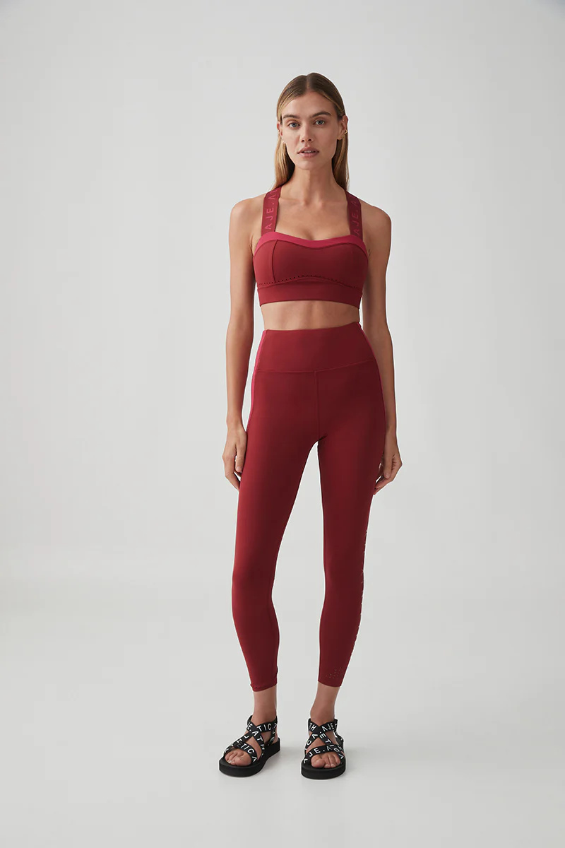 Cntrst Panelled Al Legging 236