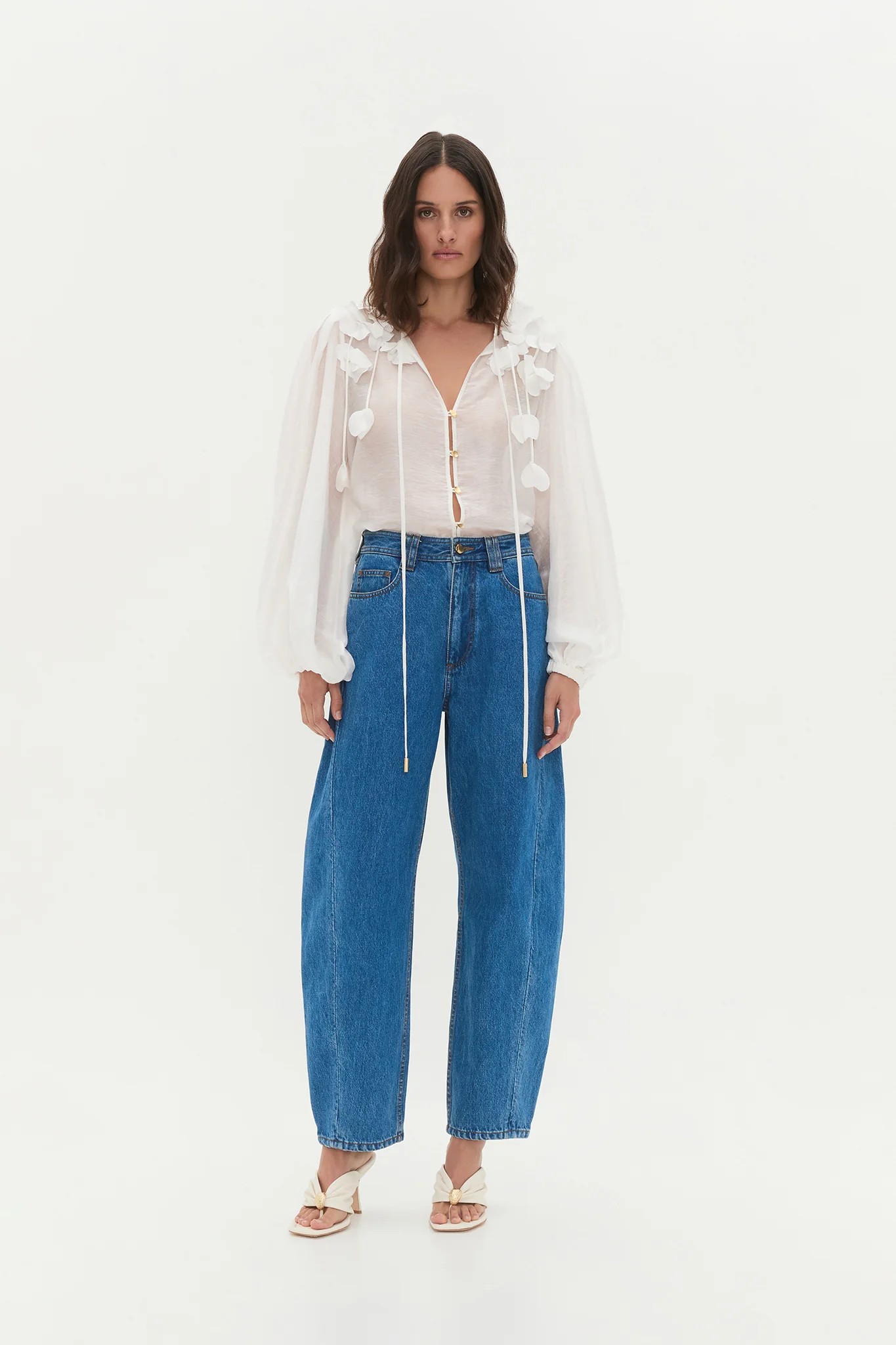 Camille Flower Blouse