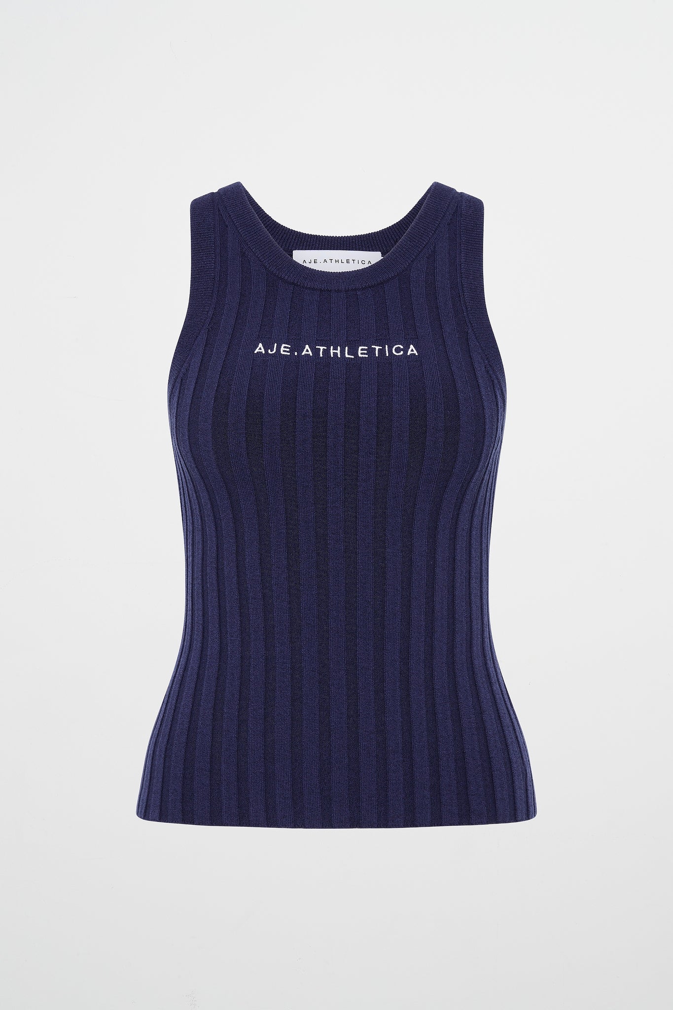 Hydra Logo Knit Ribbed Top