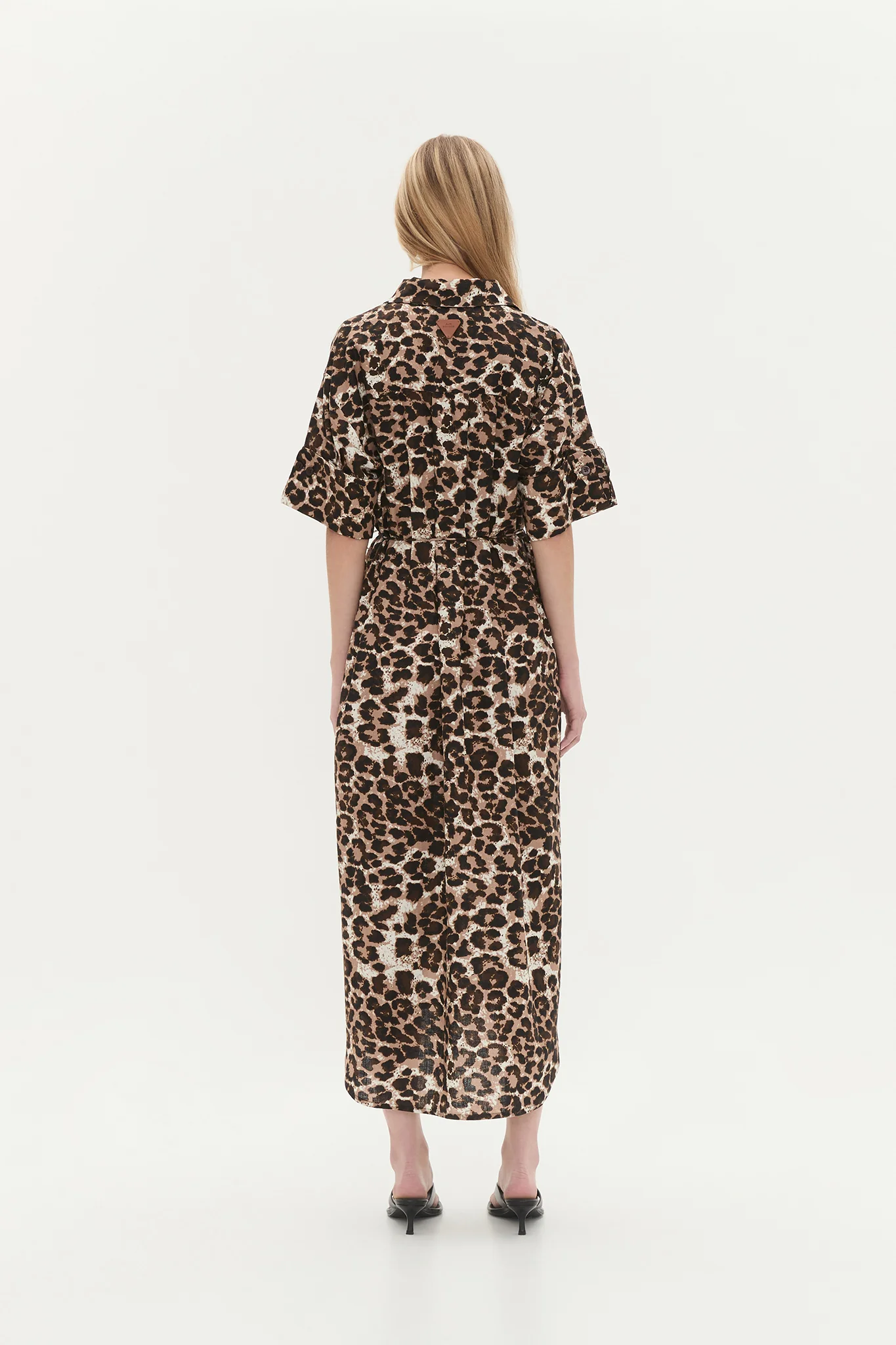 Callie Midi Shirt Dress