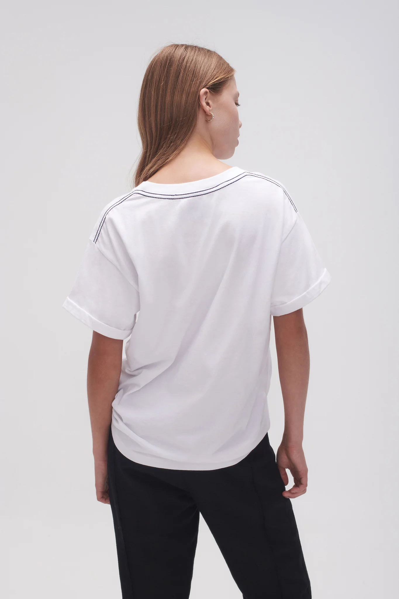 Classic Embellished Logo Tee