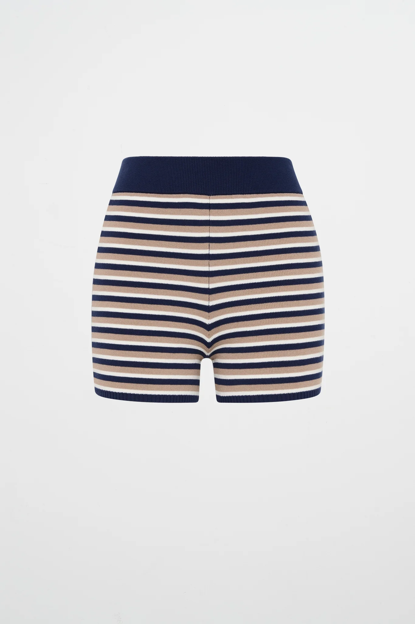 Stripe Knit Bike Short 628