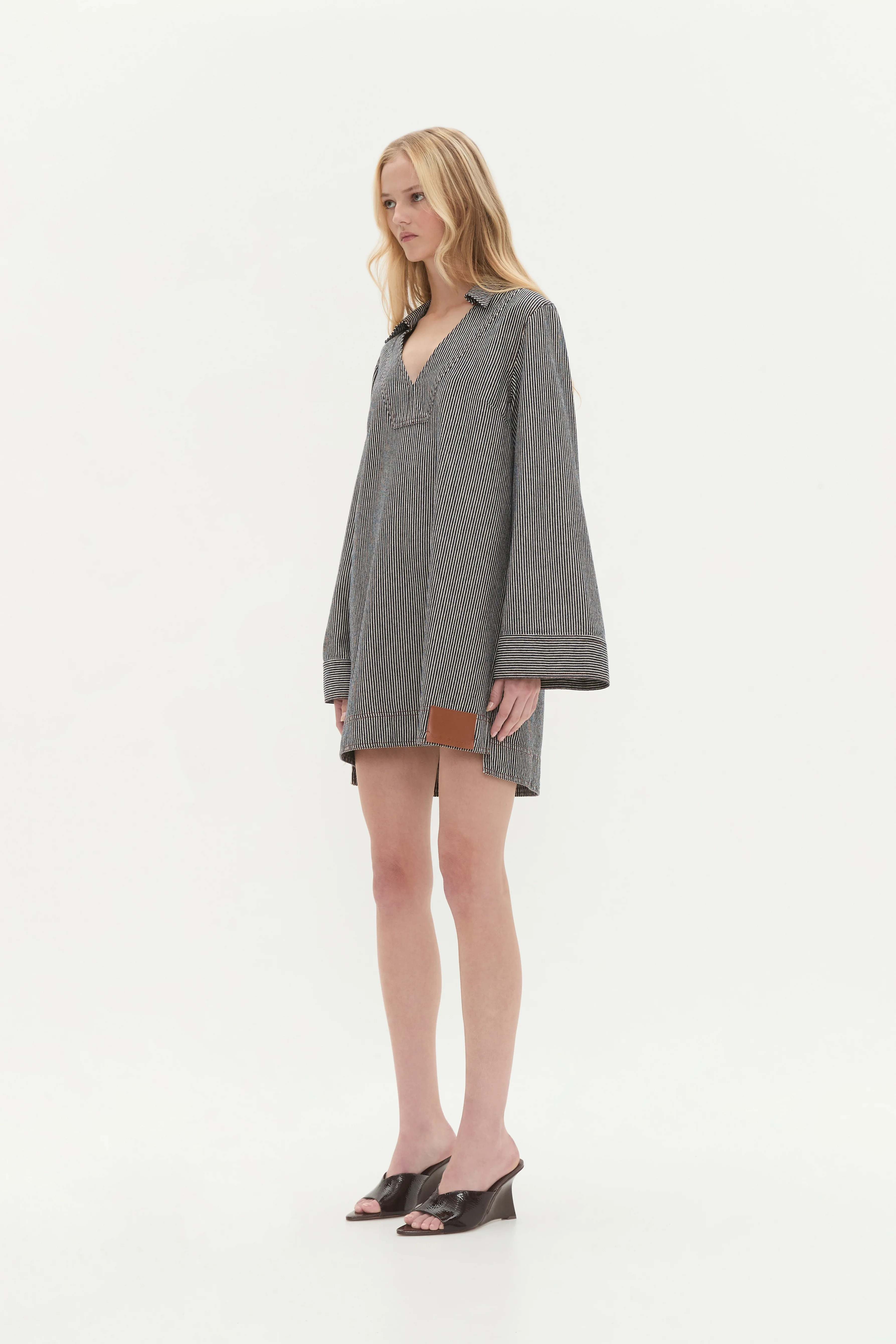 Josette Denim Tunic Dress