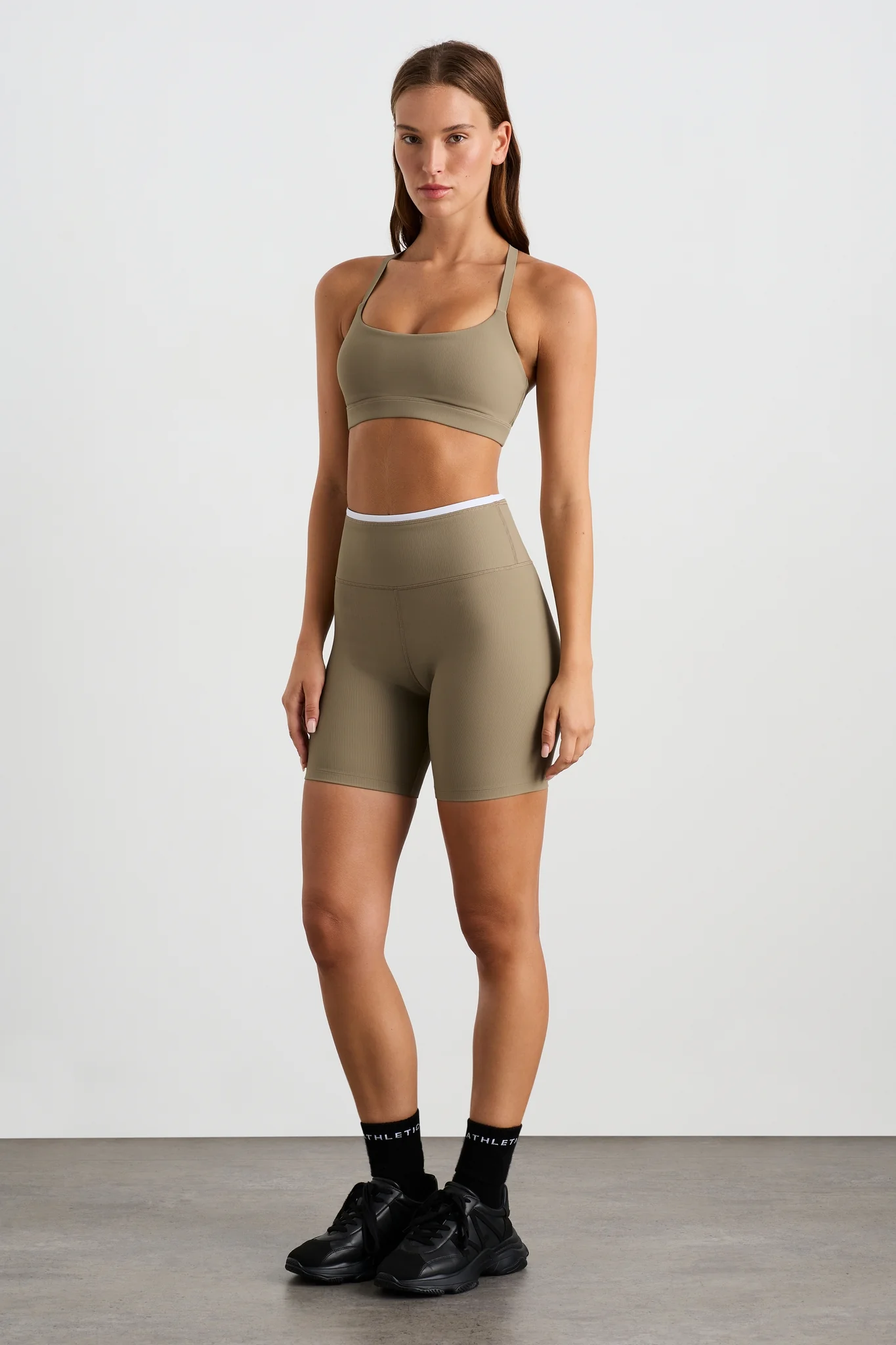 Contrast Rib Md Bike Short 601