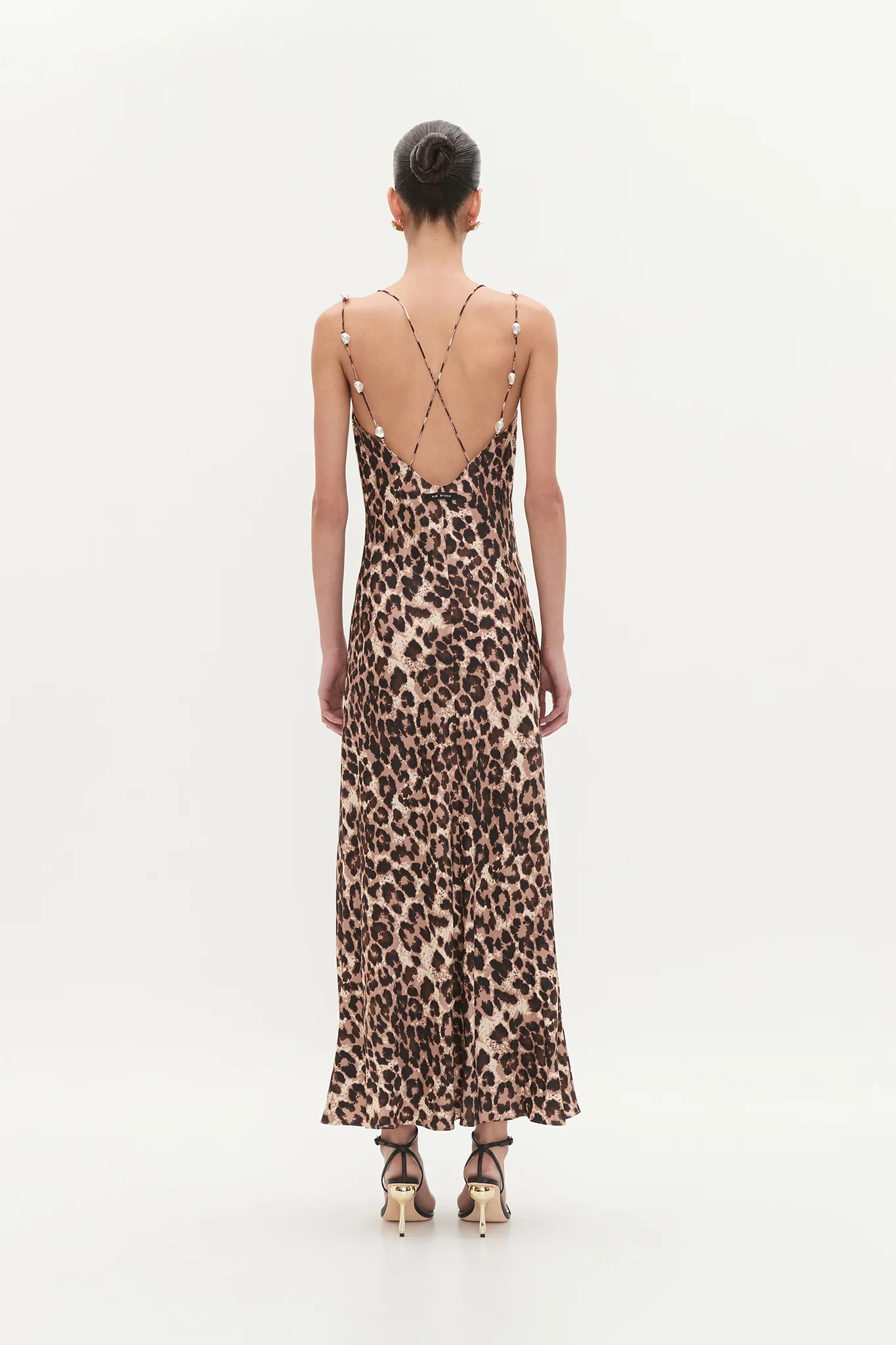 Agate Crossback Maxi Dress