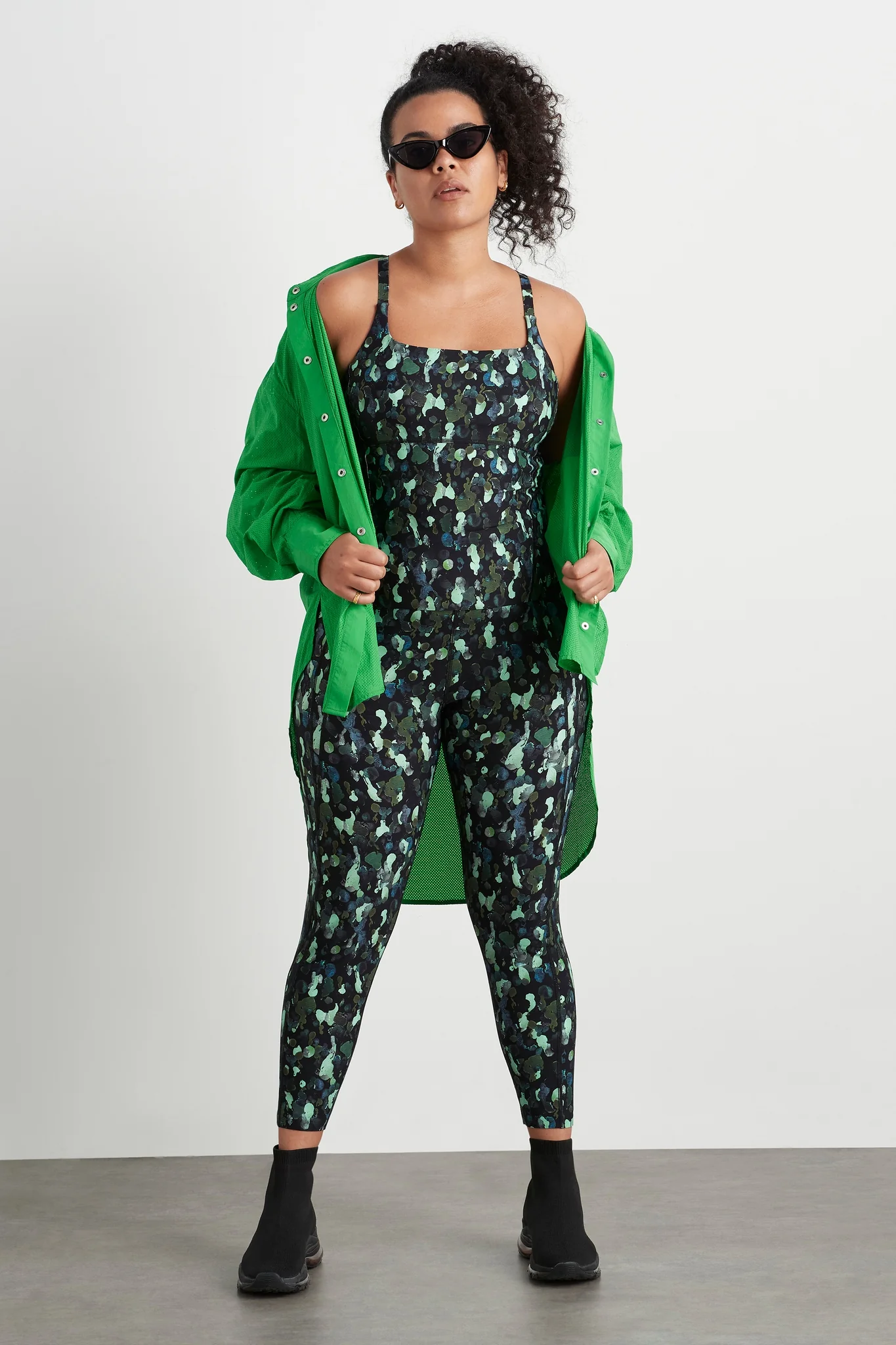 High Rise Contrast 7/8 Legging 210